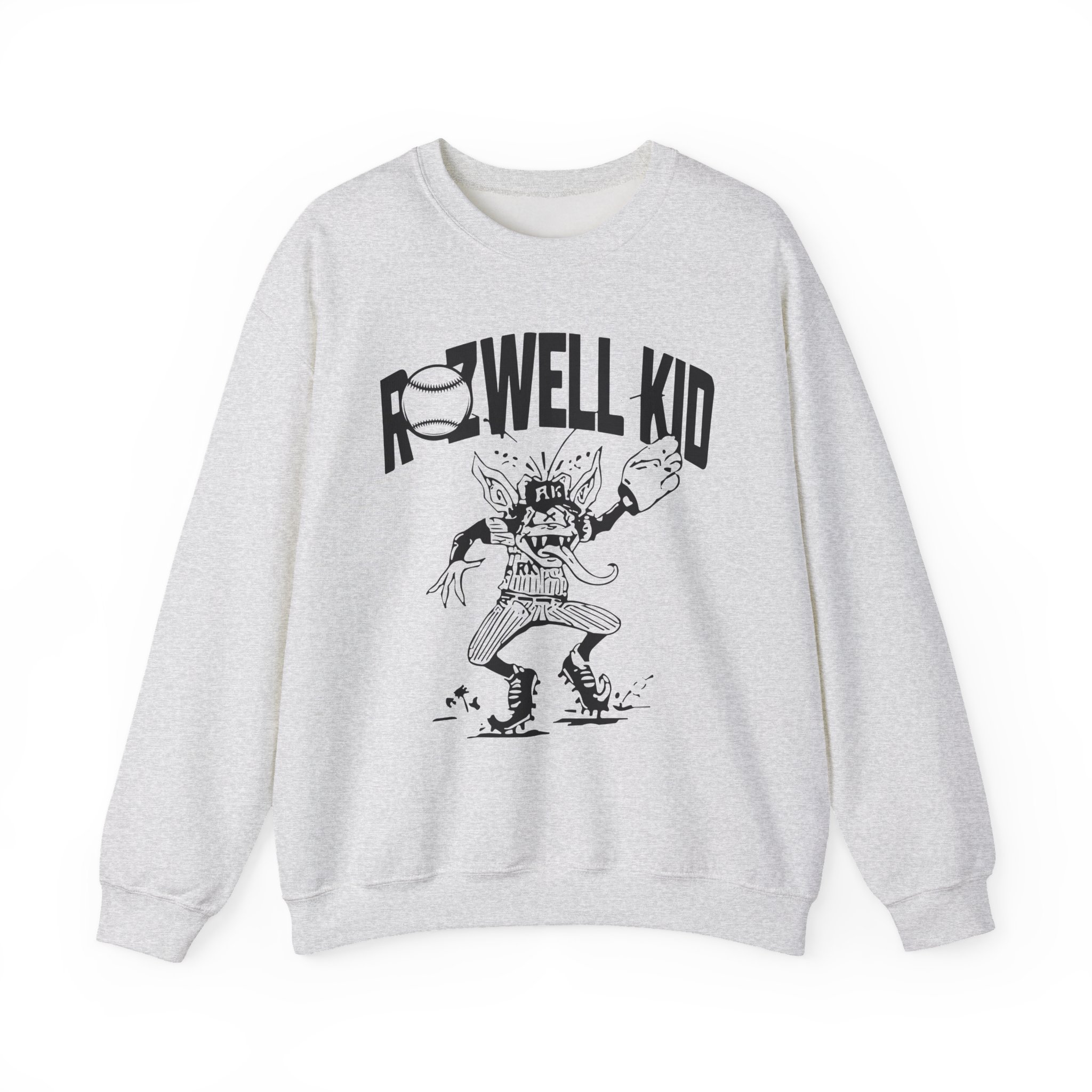 Rozwell Kid Baseball Goblin Unisex Heavy Blendâ„¢ Crewneck Sweatshirt