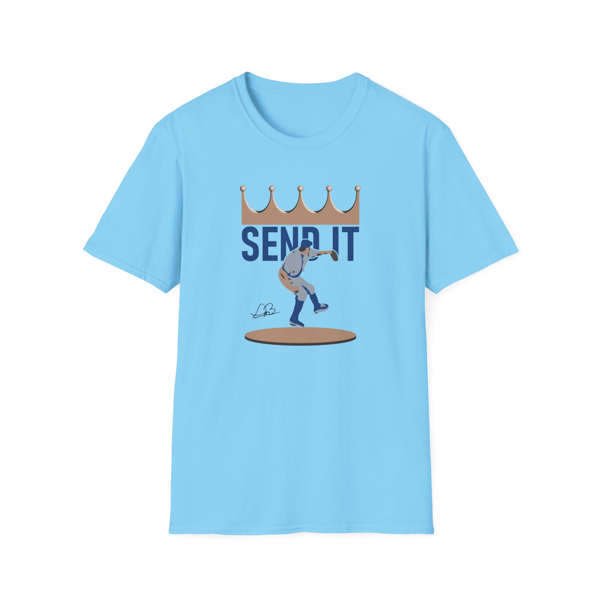 Trevor Bauer Send It Unisex Softstyle T-Shirt