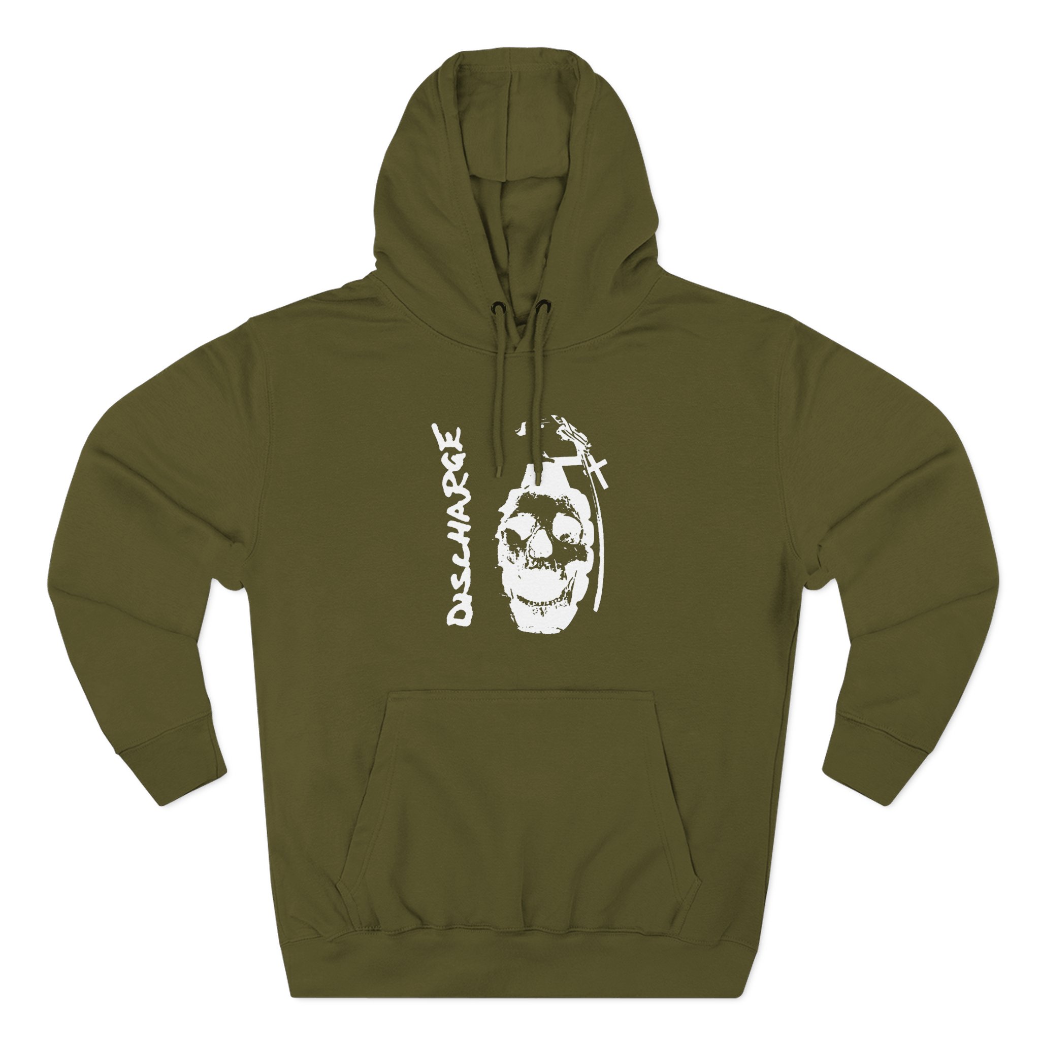 Discharge Grenade Three-Panel Fleece Hoodie