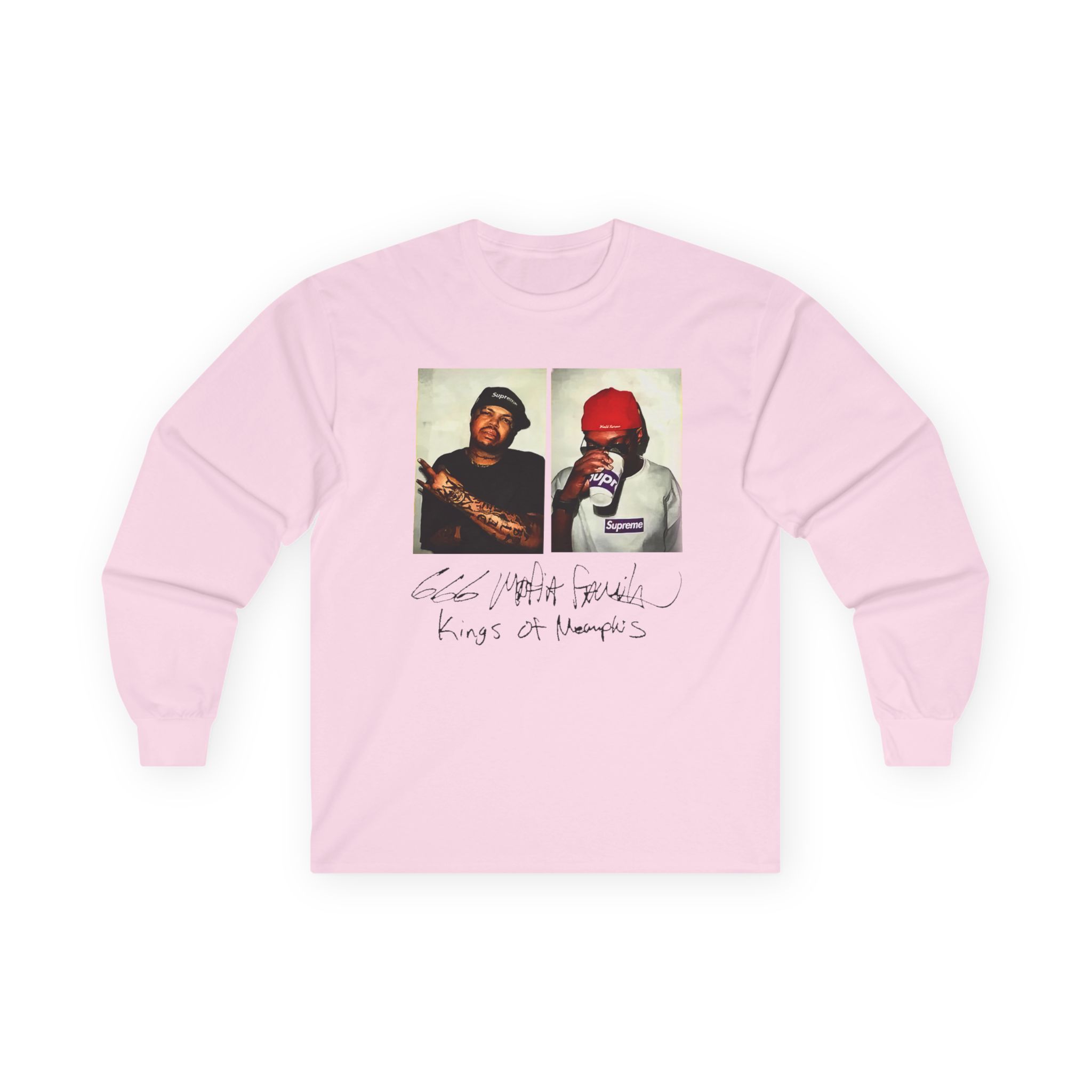 Three 6 Mafia Unisex Ultra Cotton Long Sleeve Tee