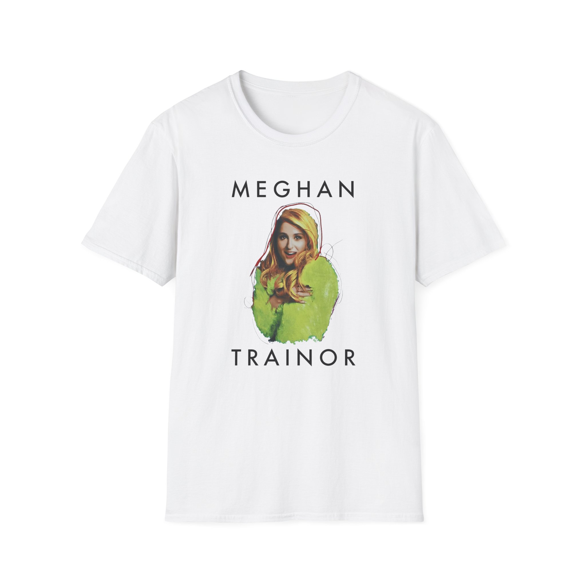 Meghan Trainor Title Pose Girls Unisex Softstyle T-Shirt