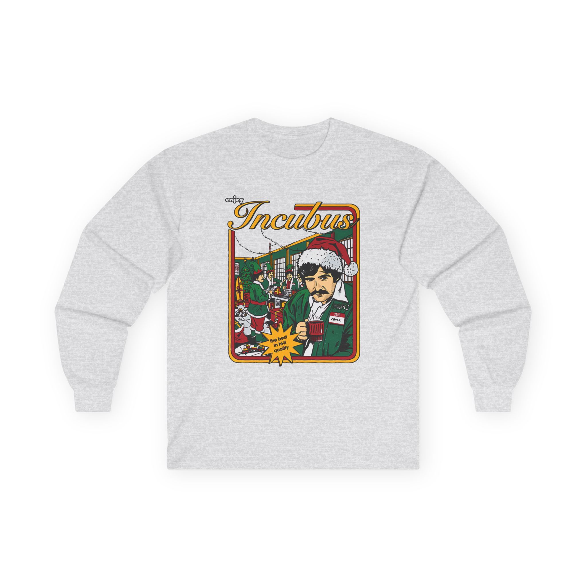Incubus Santa Chuck Workshop Unisex Ultra Cotton Long Sleeve Tee