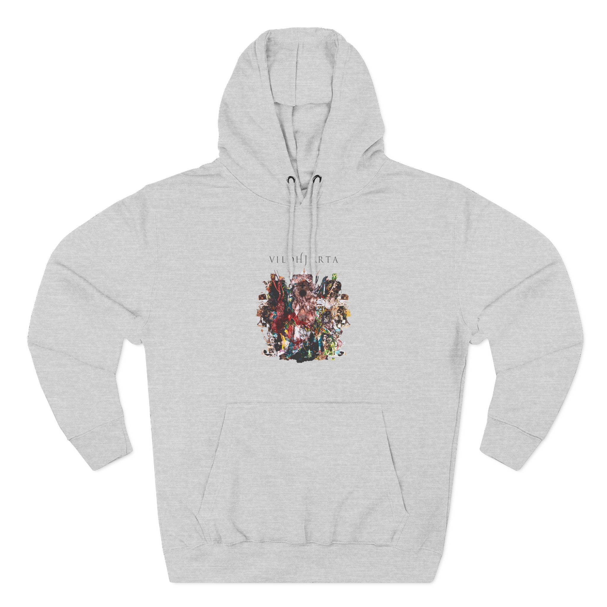 Vildhjarta Kristallfågel Three-panel Fleece Hoodie
