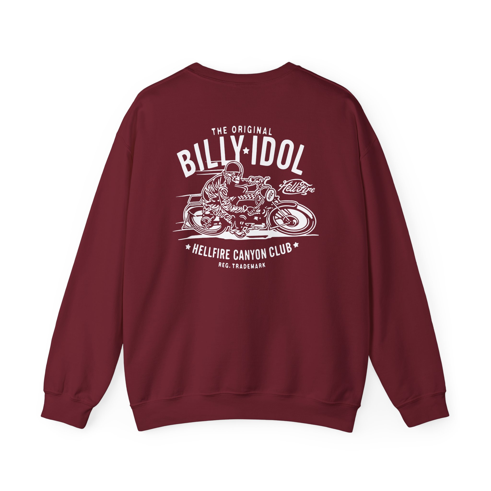 Billy Idol the Original Hellfire Canyon Club Unisex Heavy Blendâ„¢ Crewneck Sweatshirt