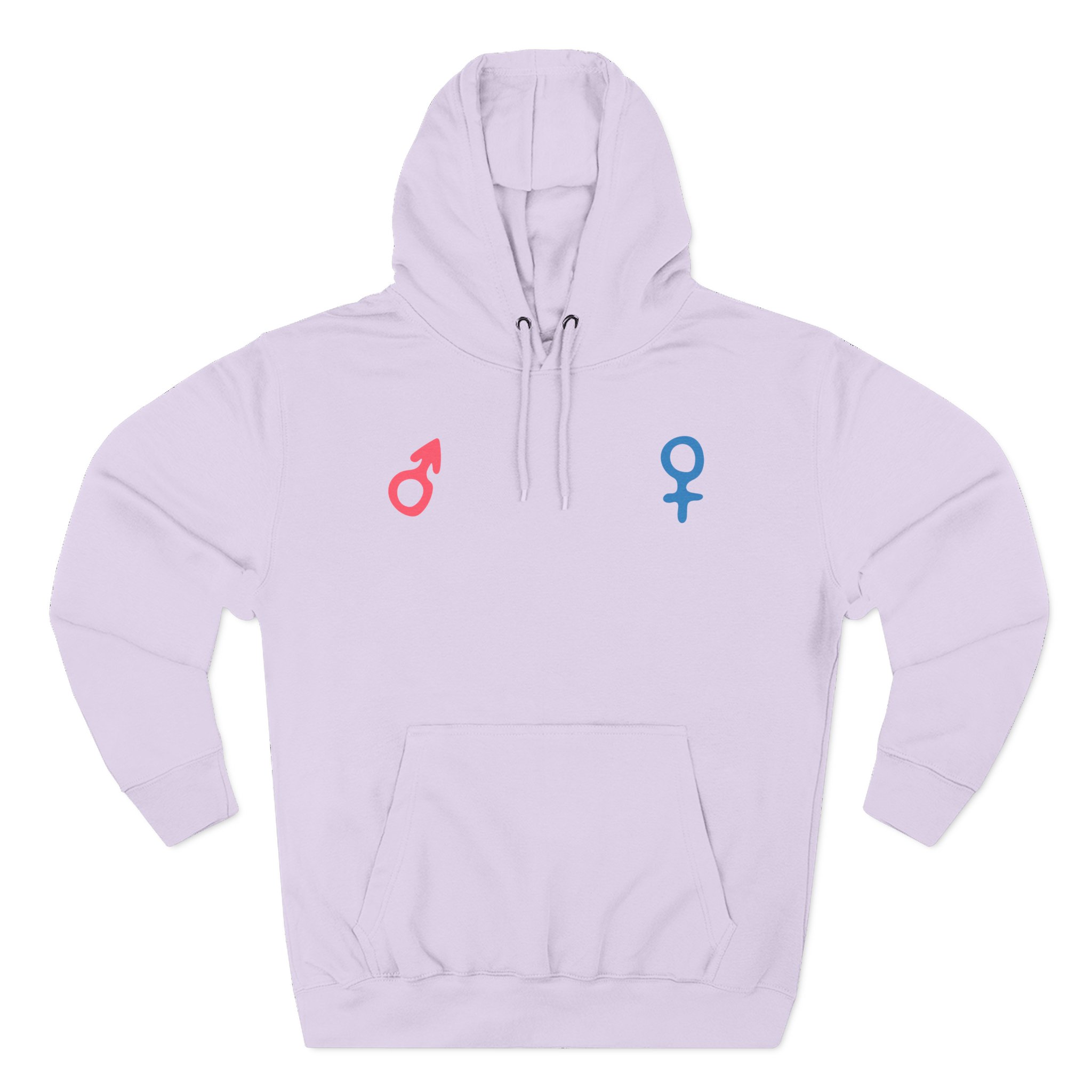 Marina Masculine Feminine Three-Panel Fleece Hoodie