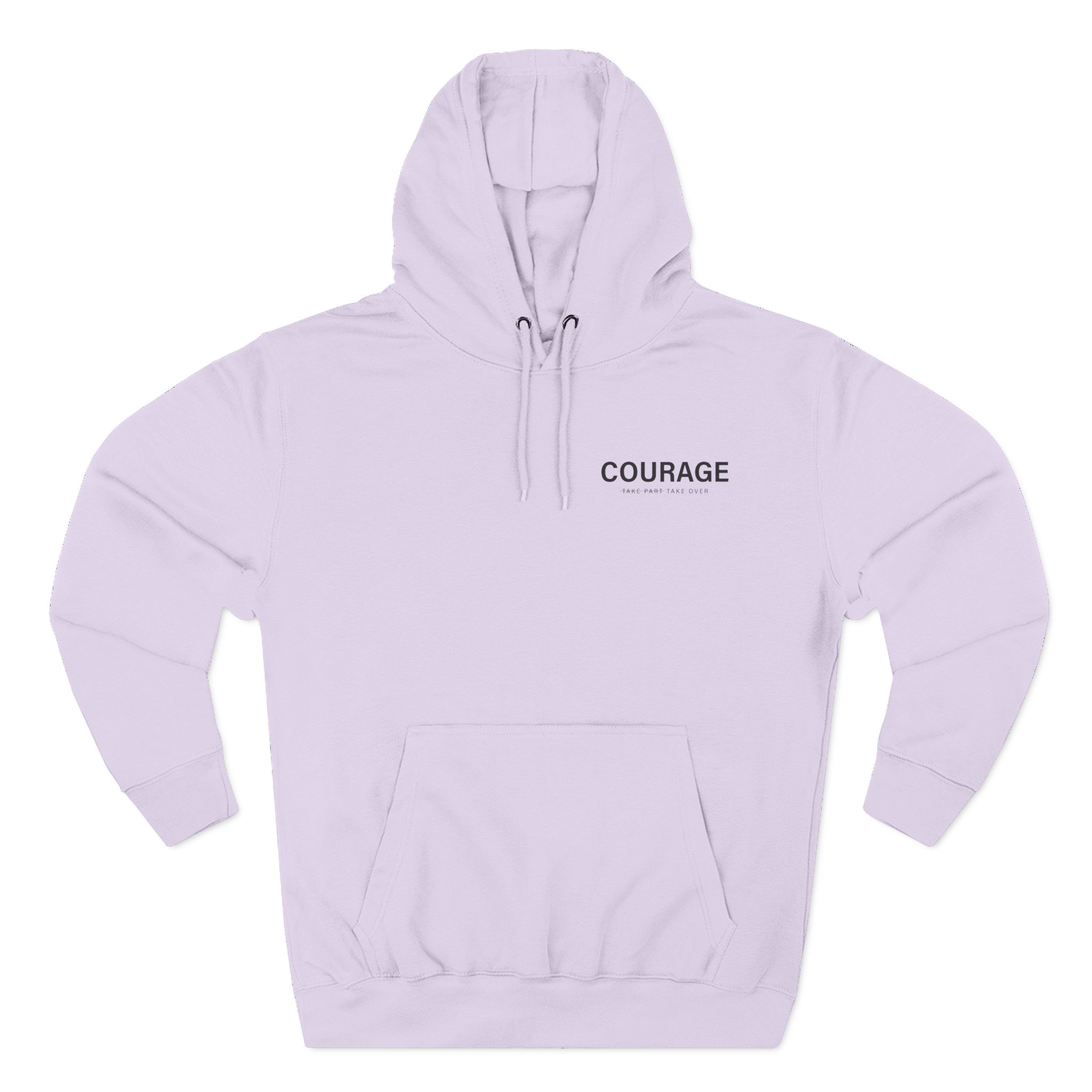 Couragejd Take Over Three-Panel Fleece Hoodie