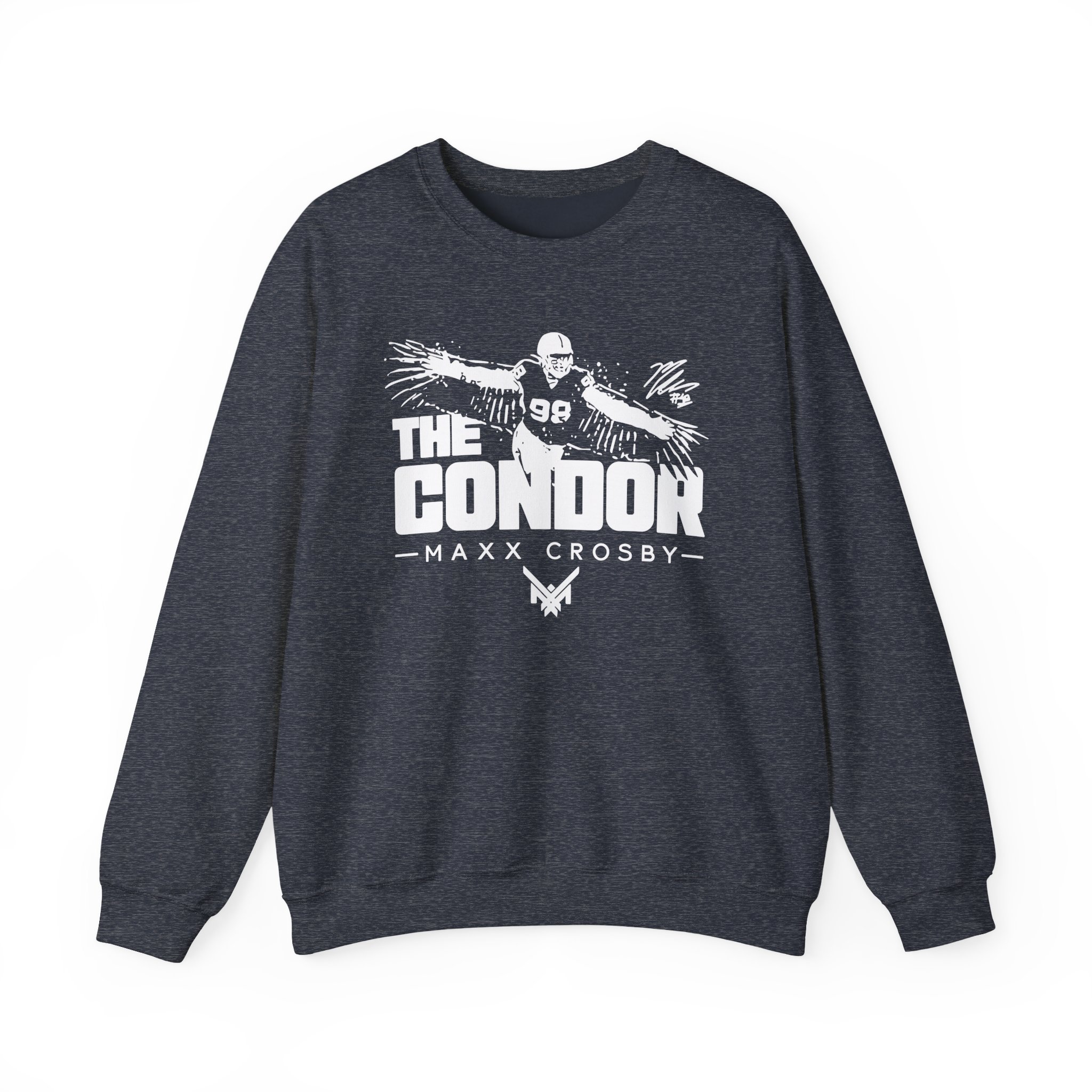 Maxx Crosby the Condor Unisex Heavy Blendâ„¢ Crewneck Sweatshirt