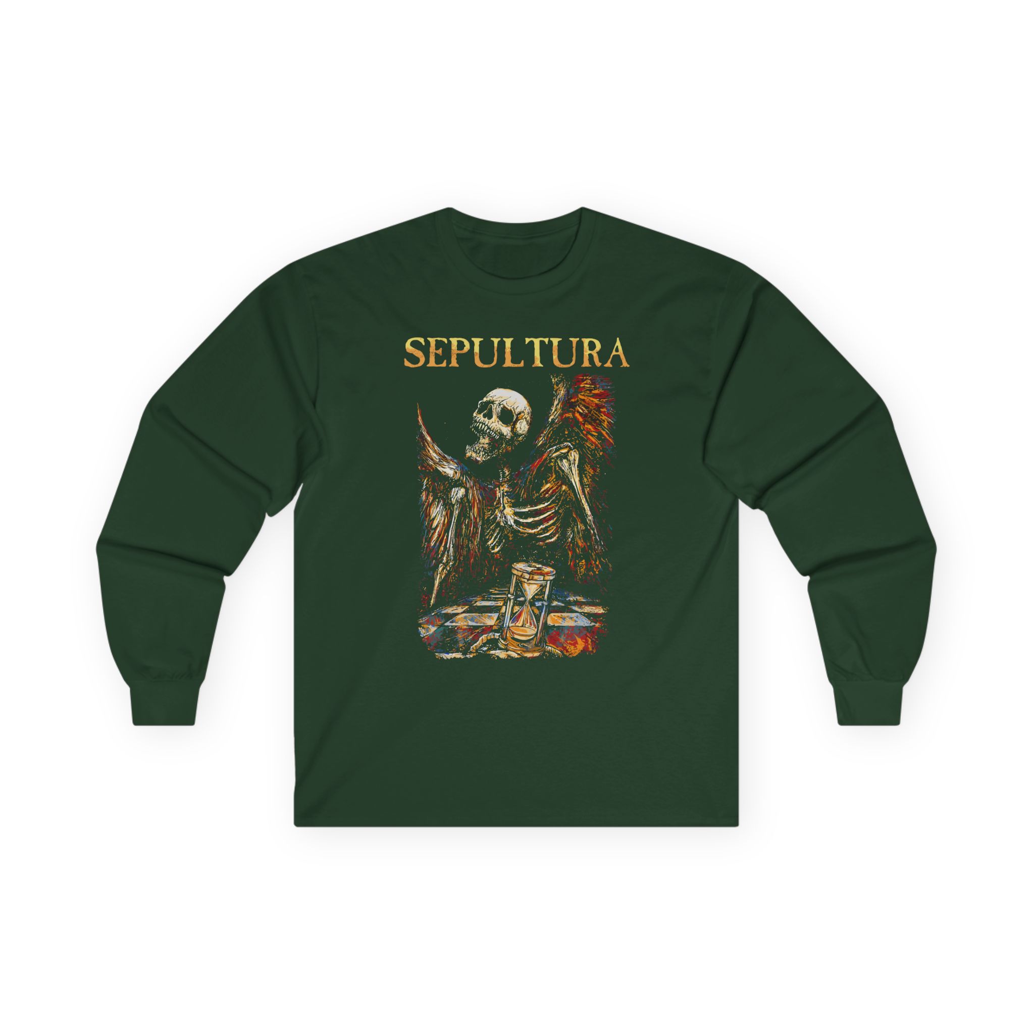 Sepultura Hourglass Unisex Ultra Cotton Long Sleeve Tee