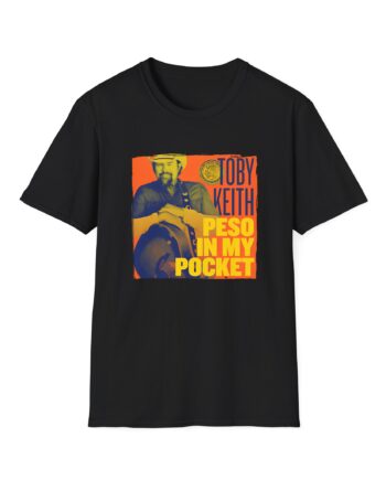 Toby Keith Peso in My Pocket Unisex Softstyle T-Shirt