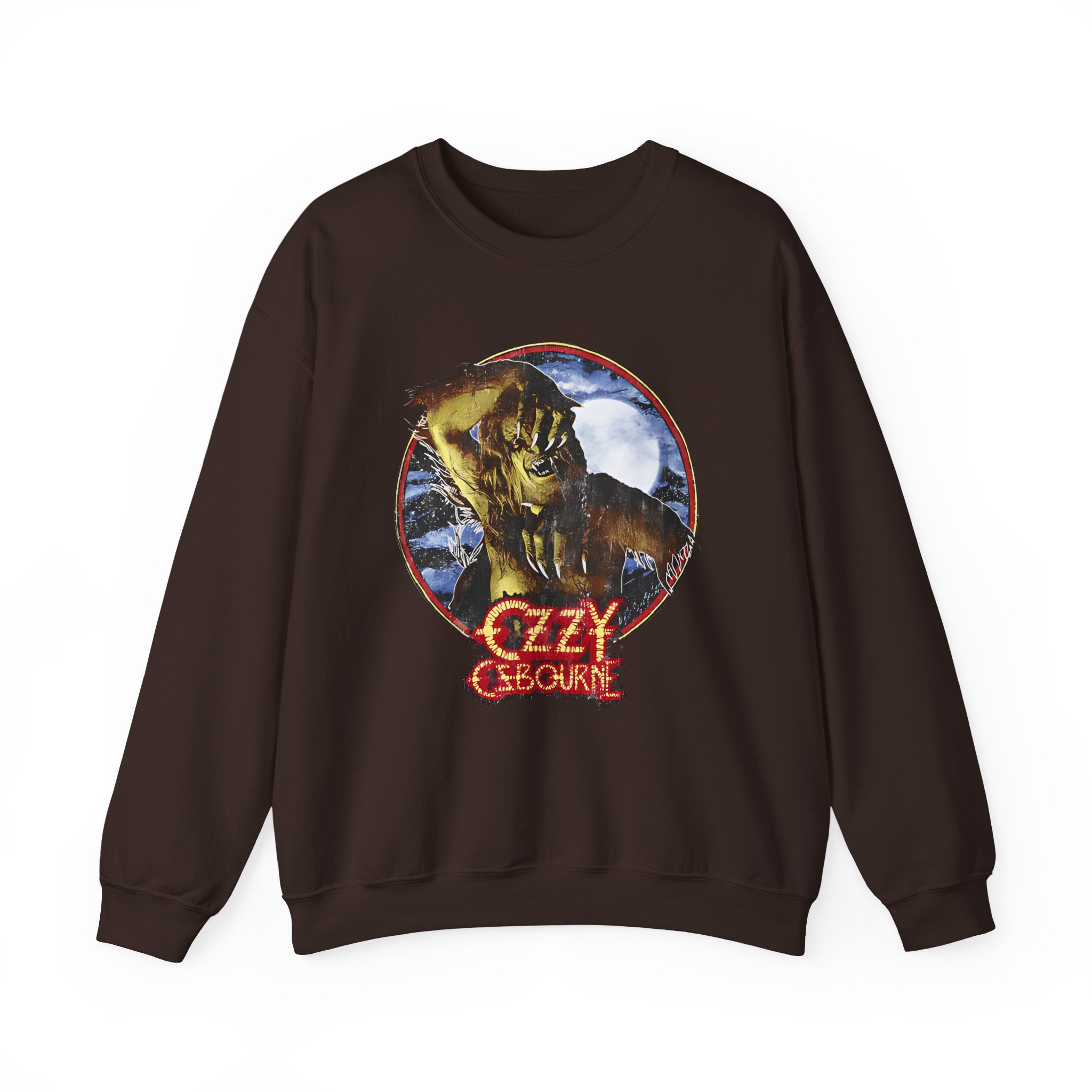 Ozzy Osbourne Bark At The Moon Unisex Heavy Blendâ„¢ Crewneck Sweatshirt