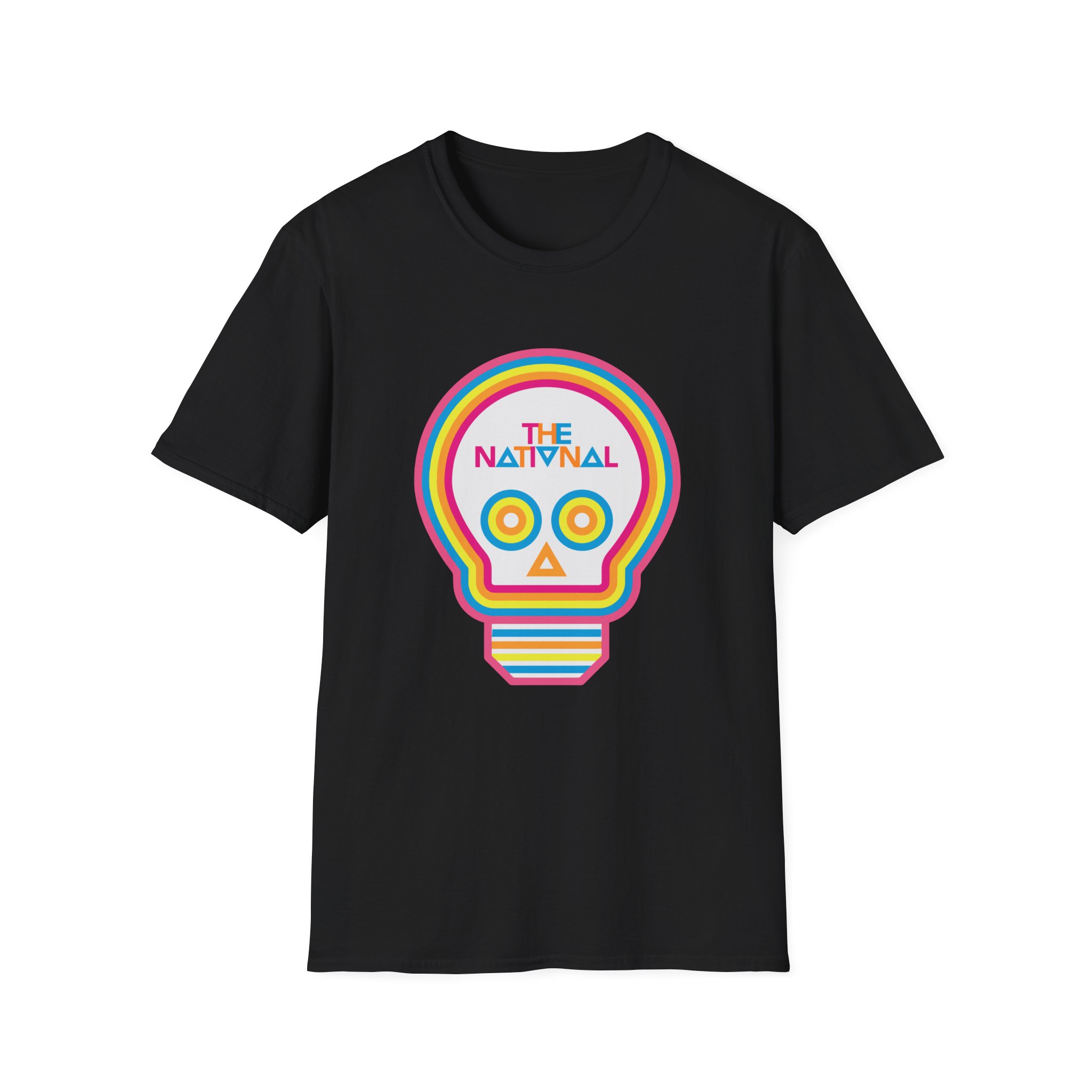 The National Lightbulb Skull Unisex Softstyle T-shirt