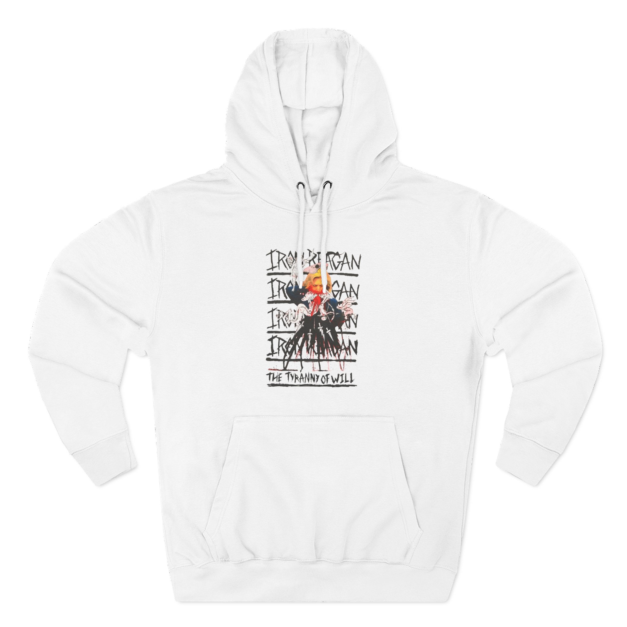 Iron Reagan The Tyranny of Will Three-Panel Fleece Hoodie