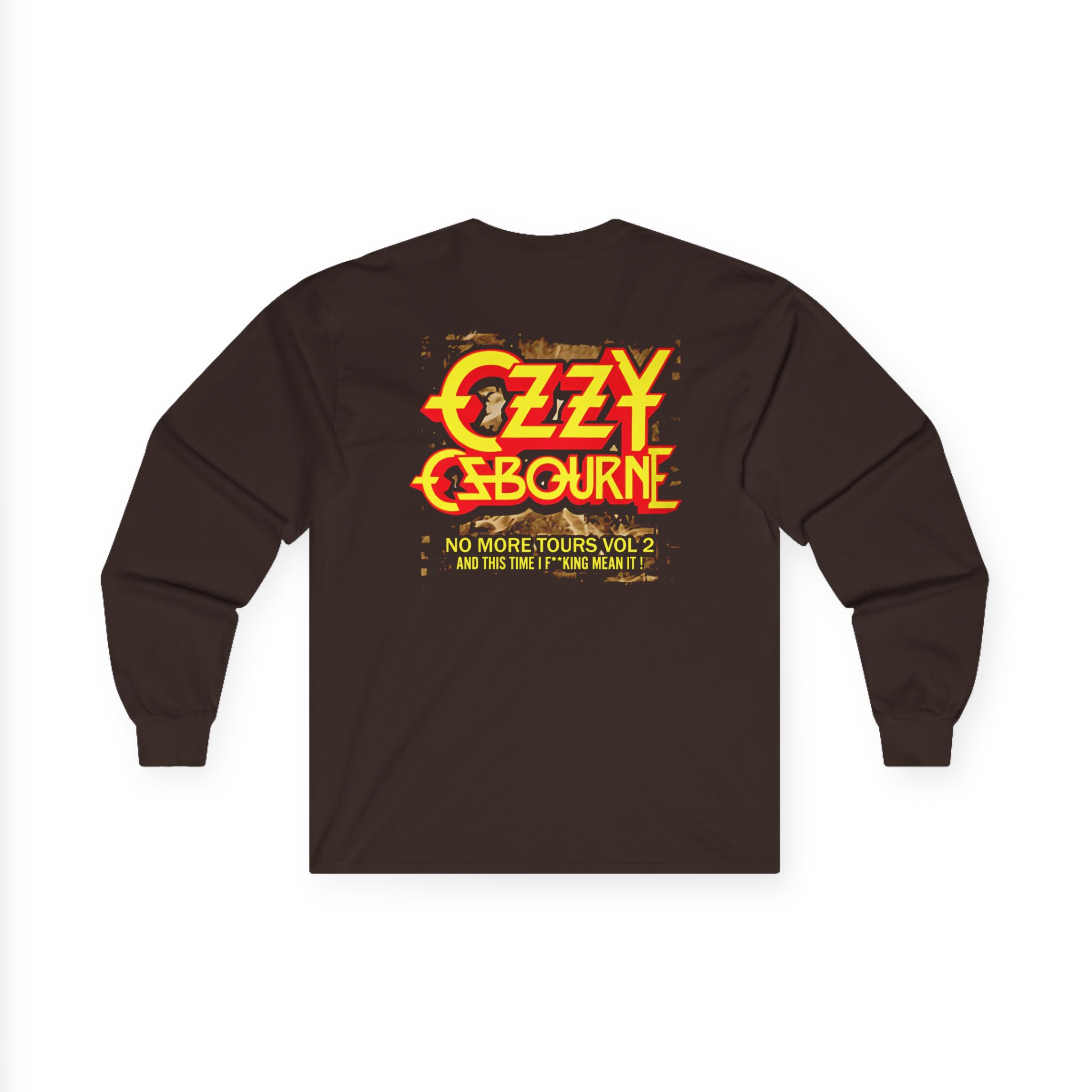 Ozzy Osbourne Rising With Tourback Unisex Ultra Cotton Long Sleeve Tee