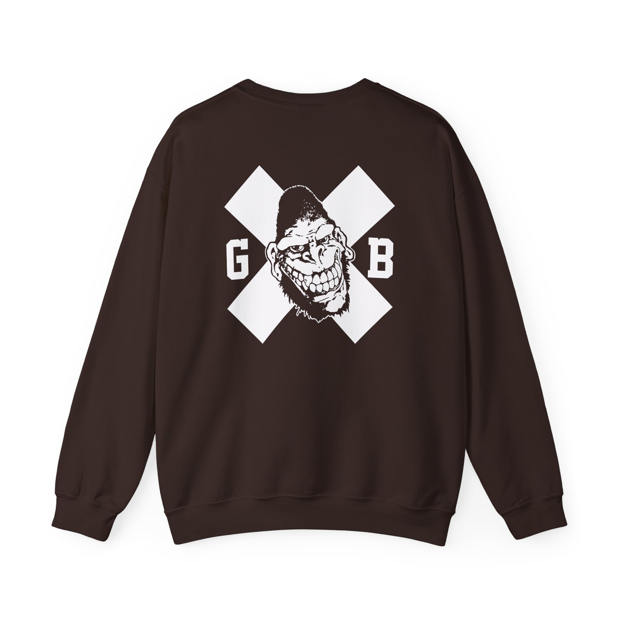 Gorilla Biscuits Gorilla X Unisex Heavy Blendâ„¢ Crewneck Sweatshirt