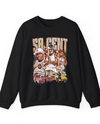 50 Cent Get Rich or Die Tryin Unisex Heavy Blend™ Crewneck Sweatshirt