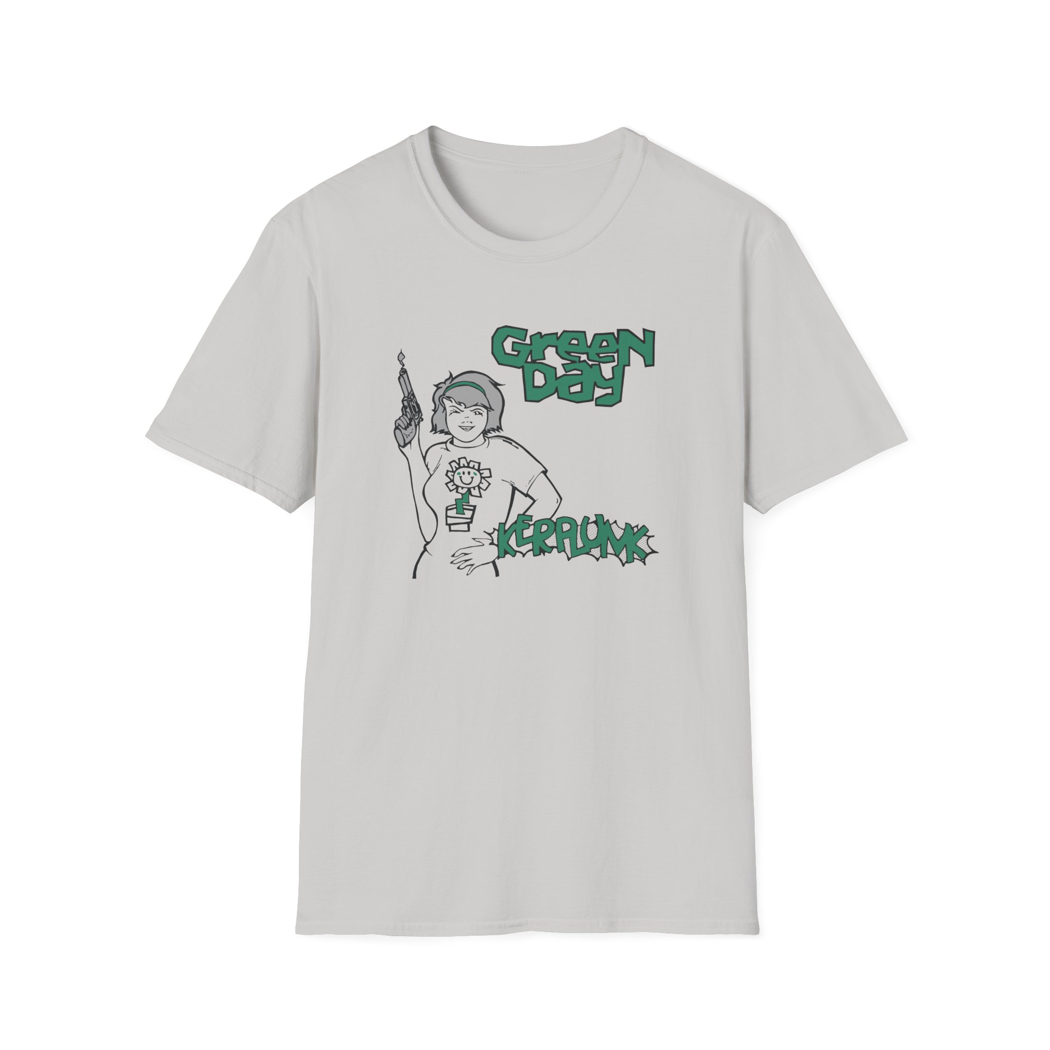 Green Day Kerplunk Baseball Unisex Softstyle T-Shirt