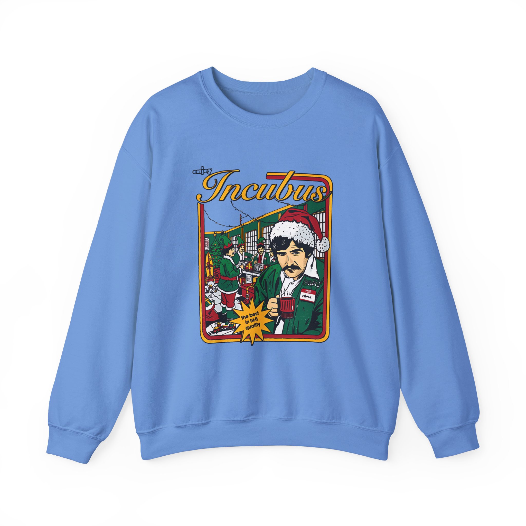 Incubus Santa Chuck Workshop Unisex Heavy Blendâ„¢ Crewneck Sweatshirt