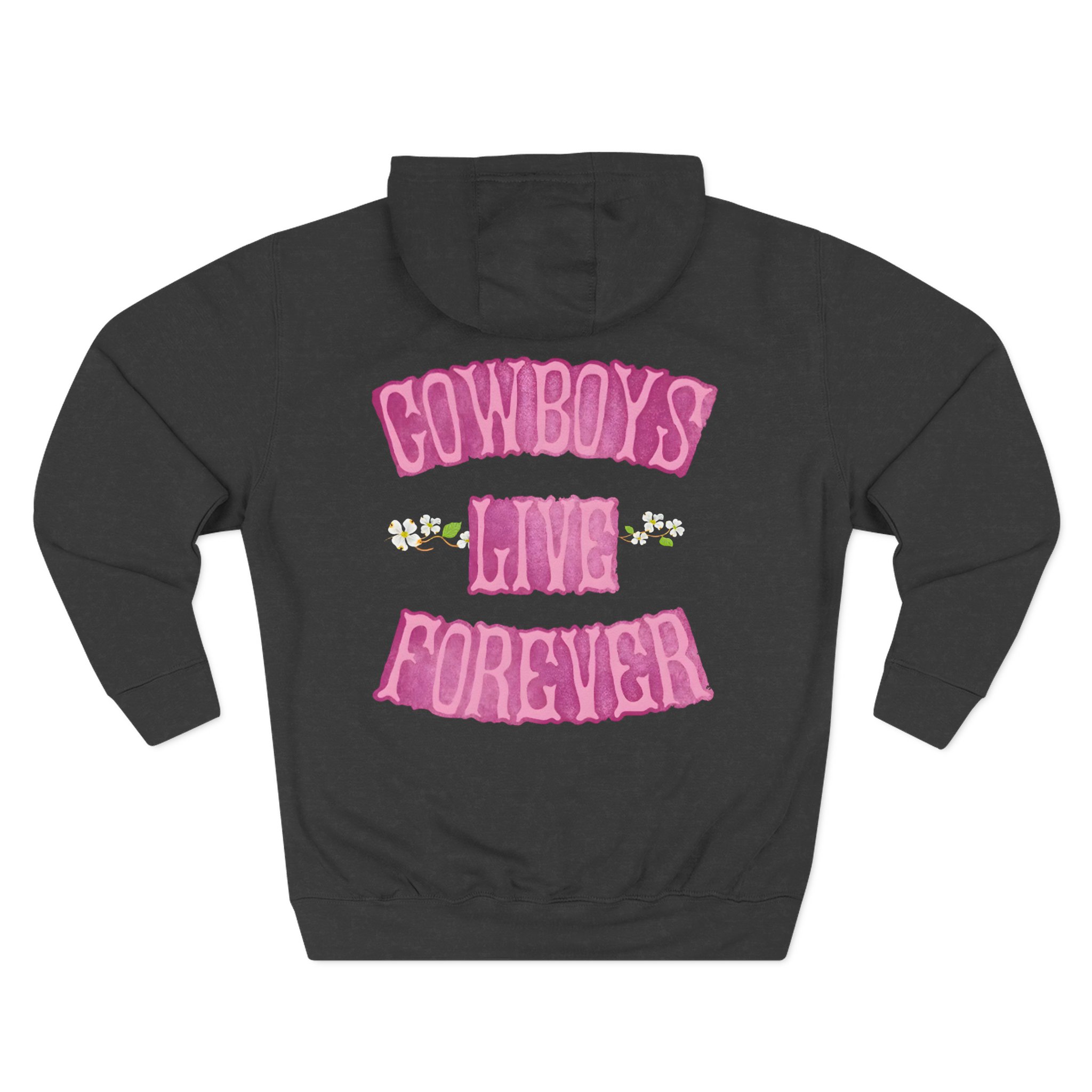 Shaboozey Cowboys Live Forever Three-Panel Fleece Hoodie