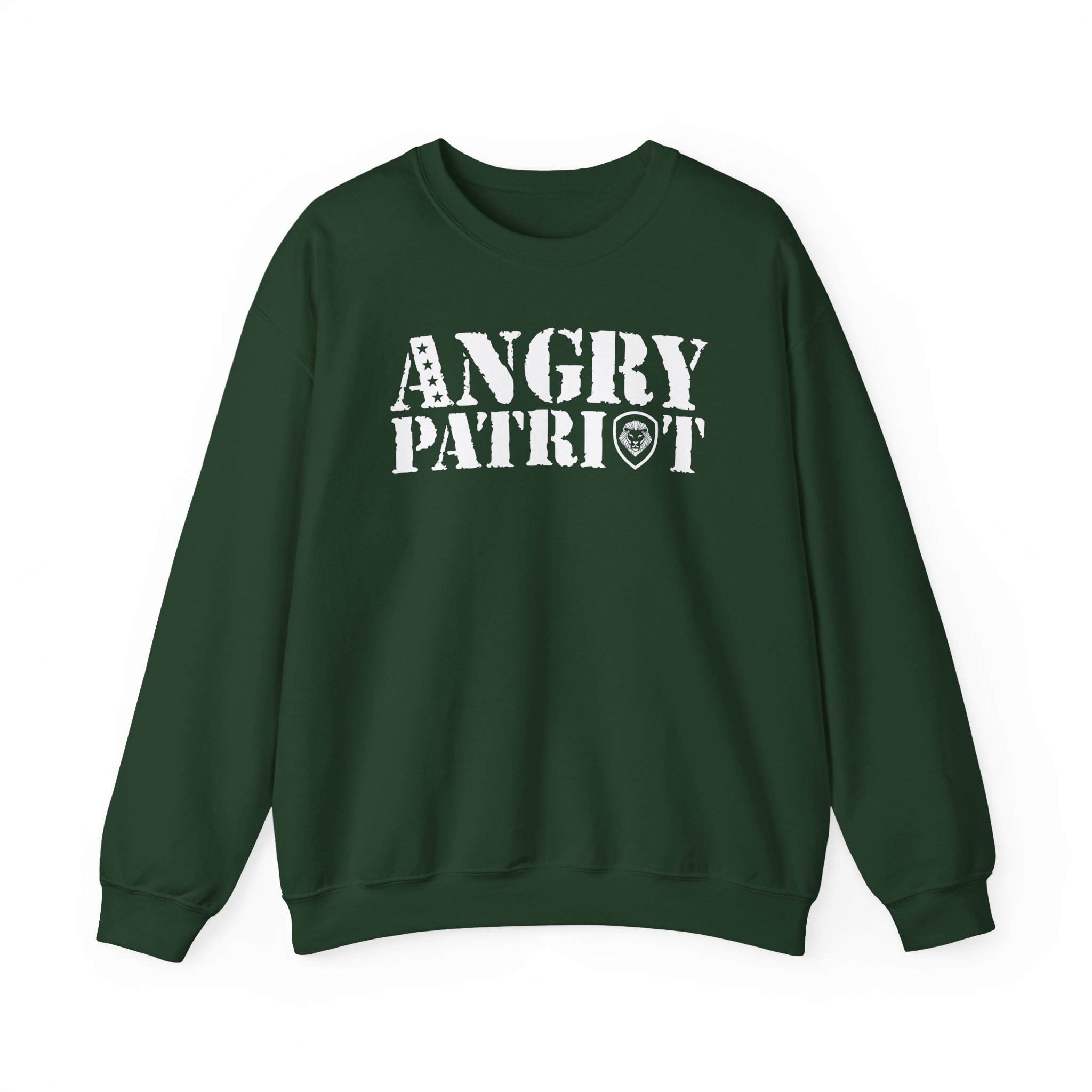 Valuetainment Angry Patriot Unisex Heavy Blendâ„¢ Crewneck Sweatshirt