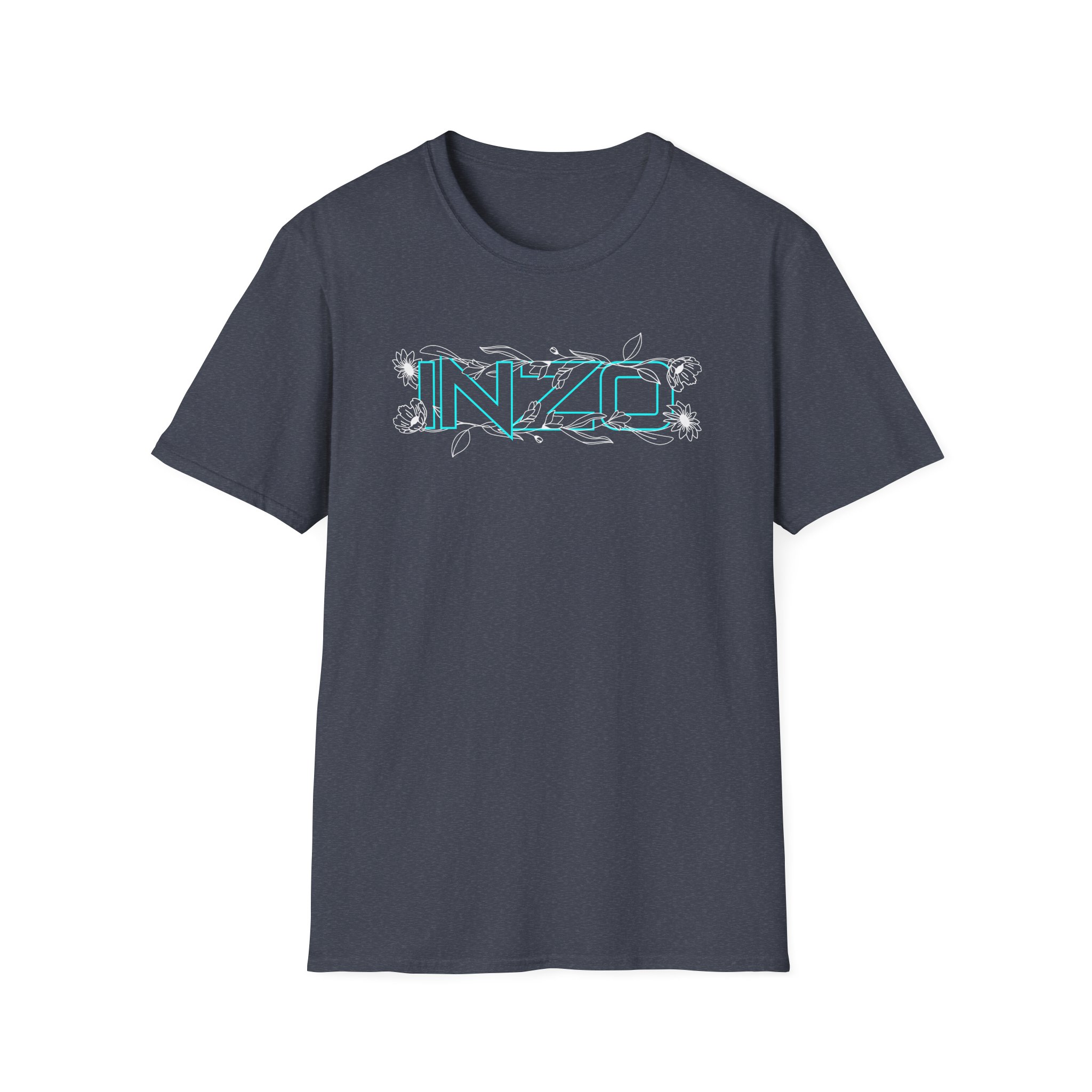 Inzo Flowers in My Heart Unisex Softstyle T-Shirt