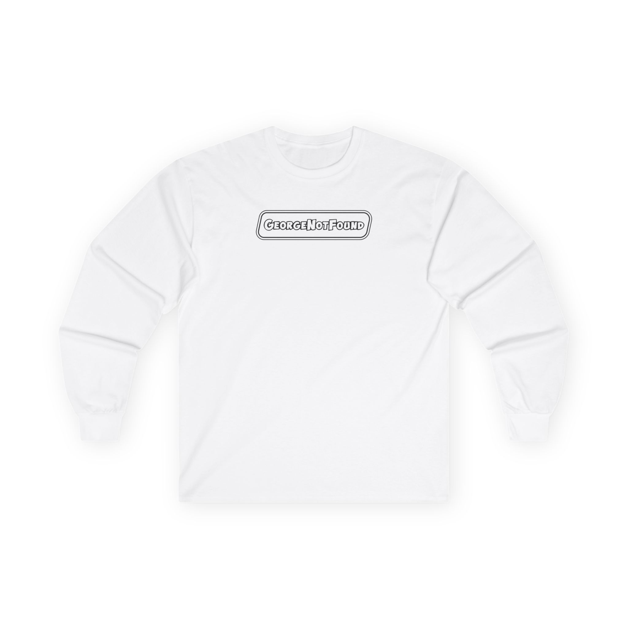 Georgenotfound Logo Unisex Ultra Cotton Long Sleeve Tee