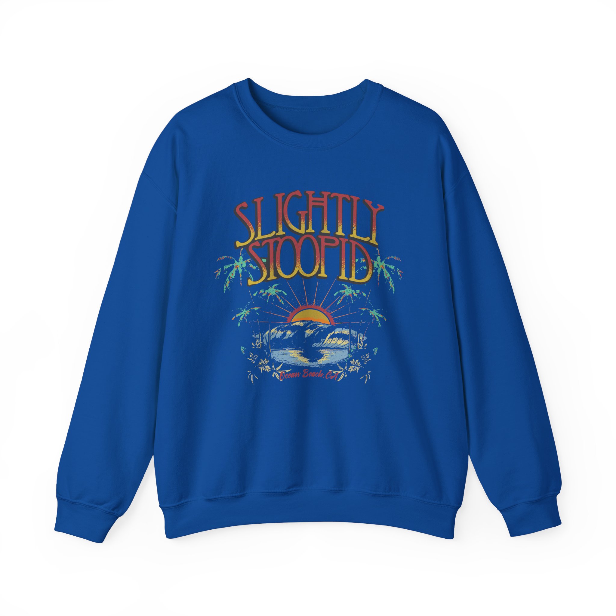 Slightly Stoopid Summer Beach Unisex Heavy Blendâ„¢ Crewneck Sweatshirt