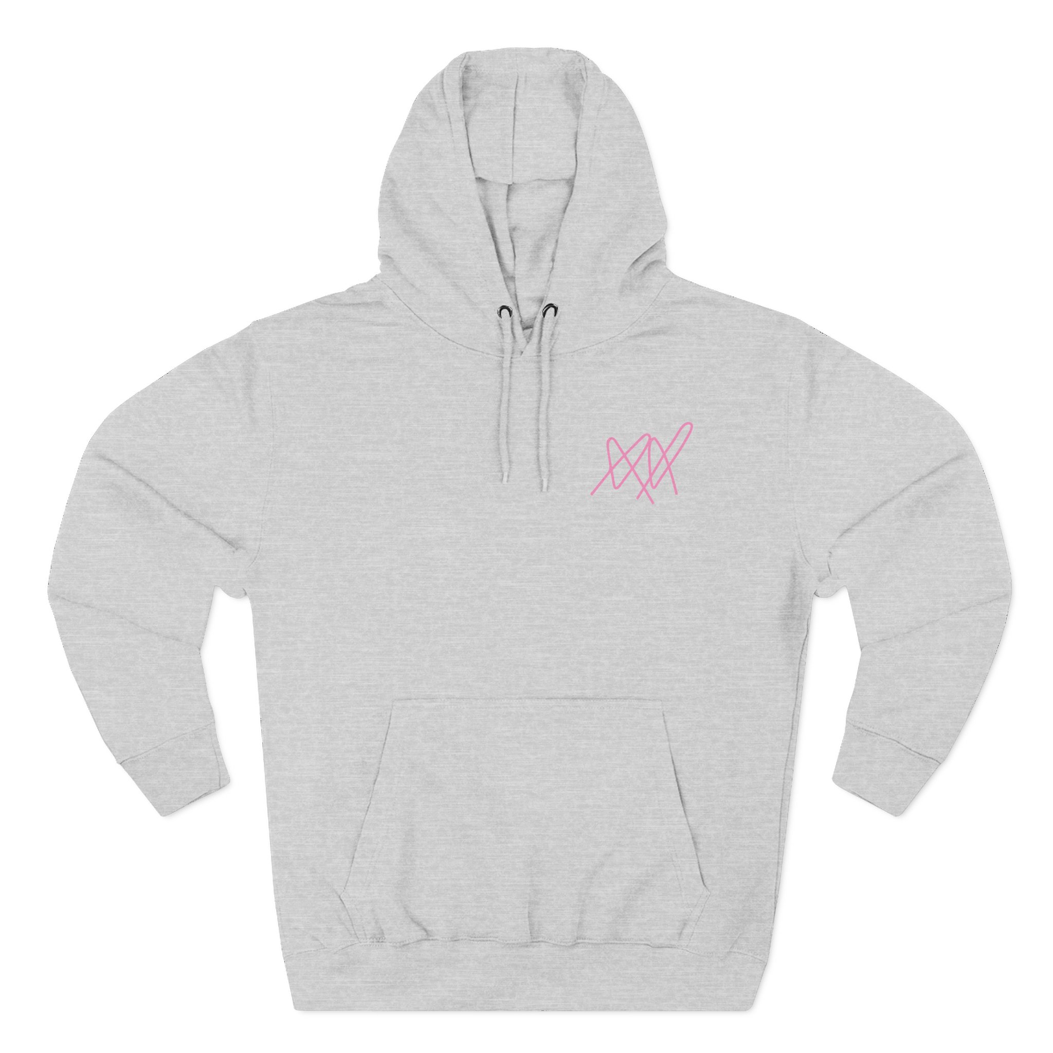 Nmixx Three-Panel Fleece Hoodie