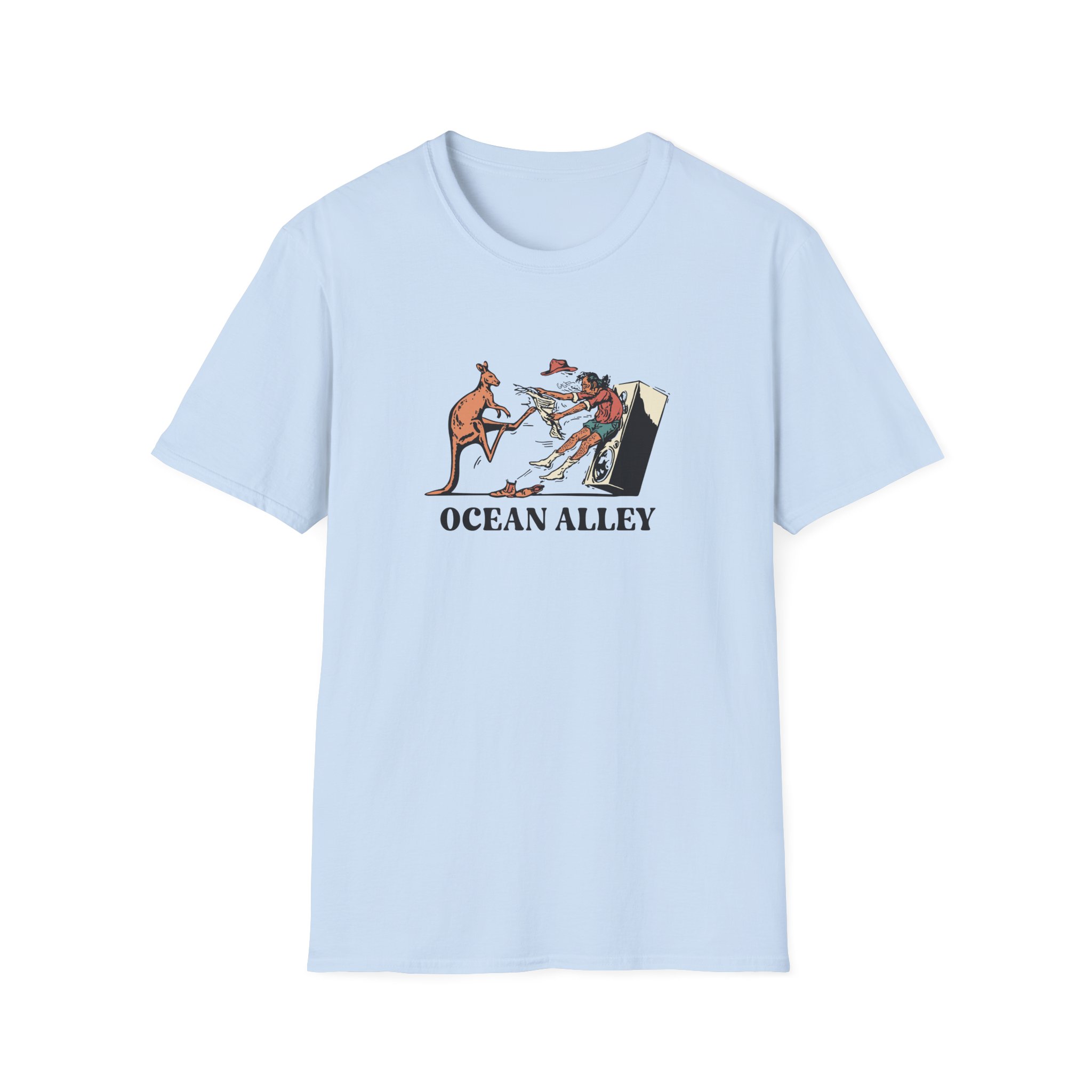 Ocean Alley Kanga Kick Unisex Softstyle T-Shirt