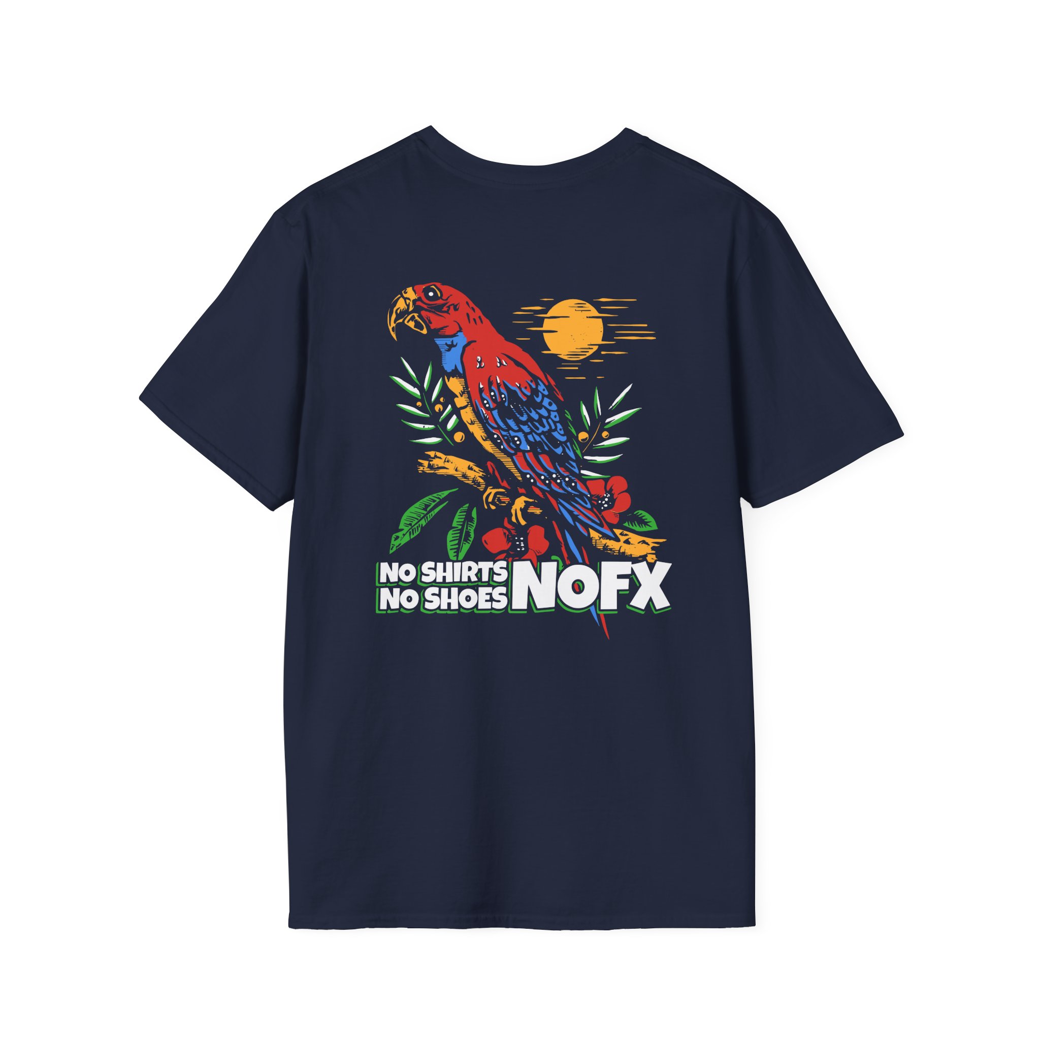 Nofx No Shirt, No Shoes Unisex Softstyle T-Shirt