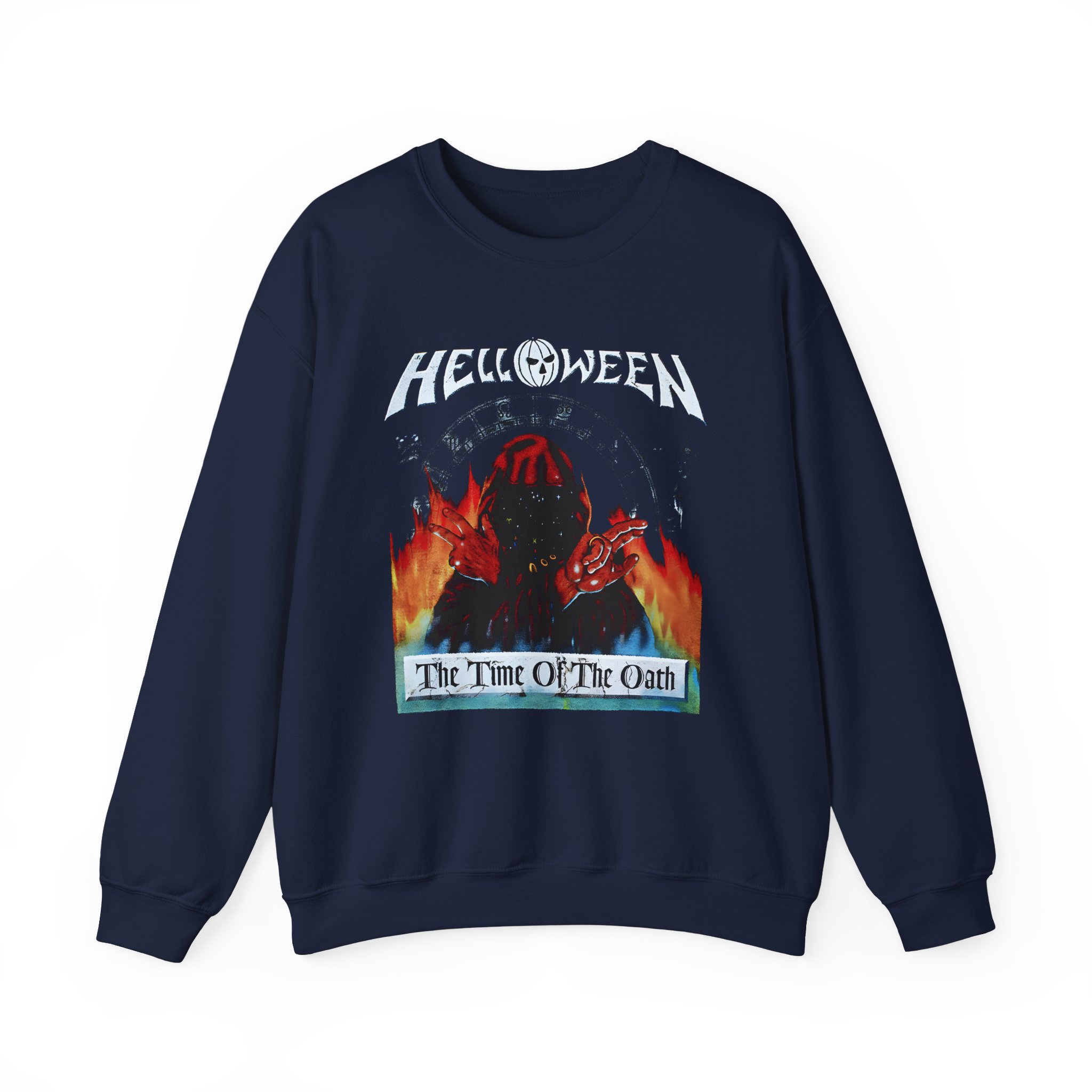 Helloween the Time of the Oath Tour Unisex Heavy Blendâ„¢ Crewneck Sweatshirt