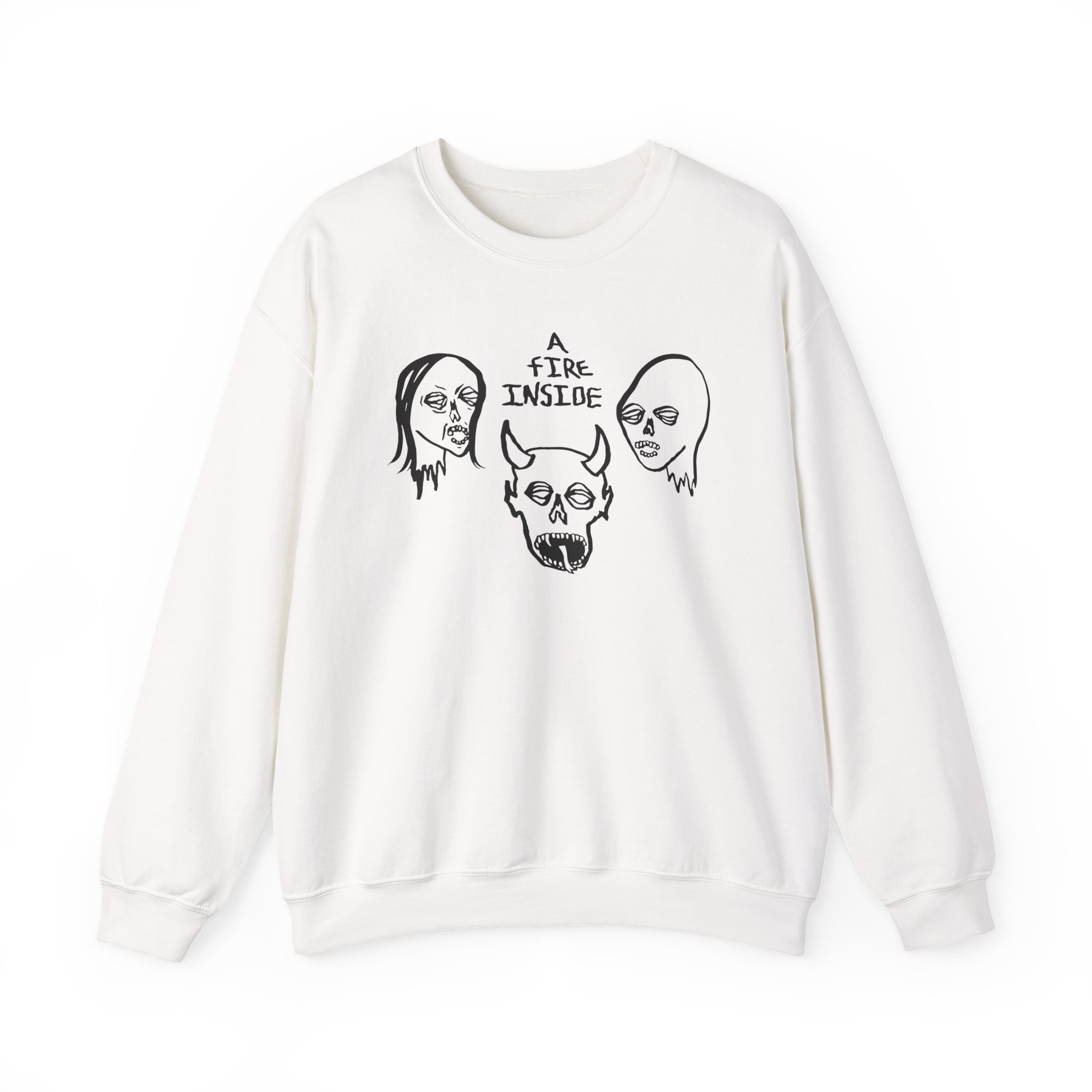 Afi Faces Unisex Heavy Blendâ„¢ Crewneck Sweatshirt