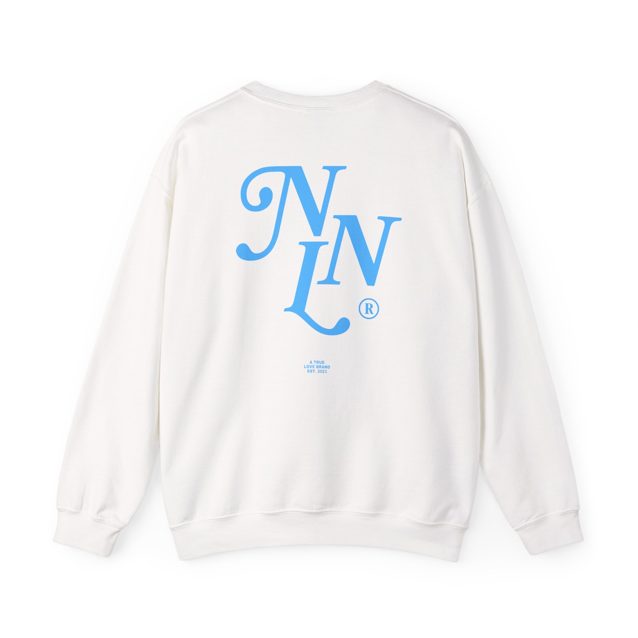 Montez Nnl Letter Rose Unisex Heavy Blendâ„¢ Crewneck Sweatshirt