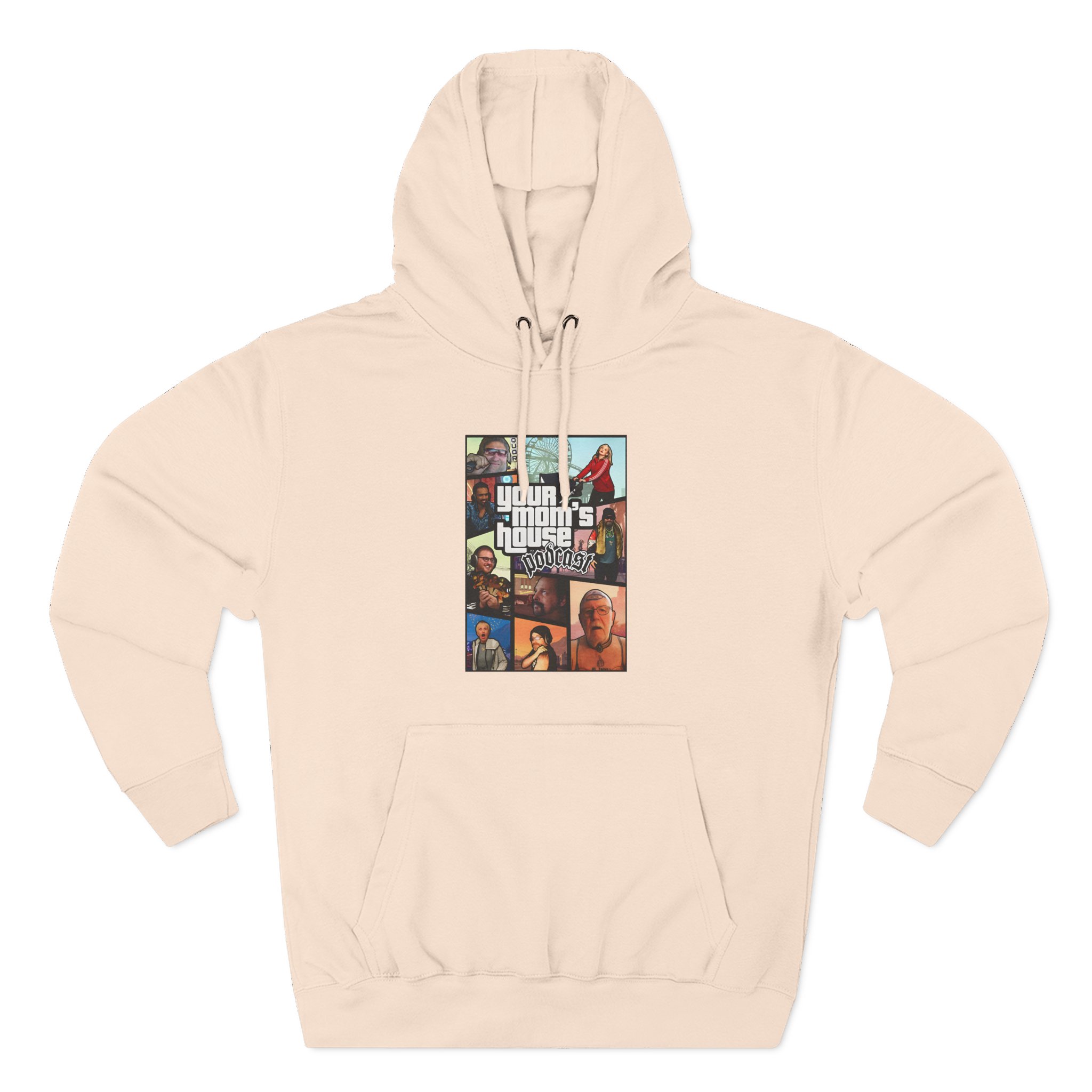 Ymh GTA Three-Panel Fleece Hoodie