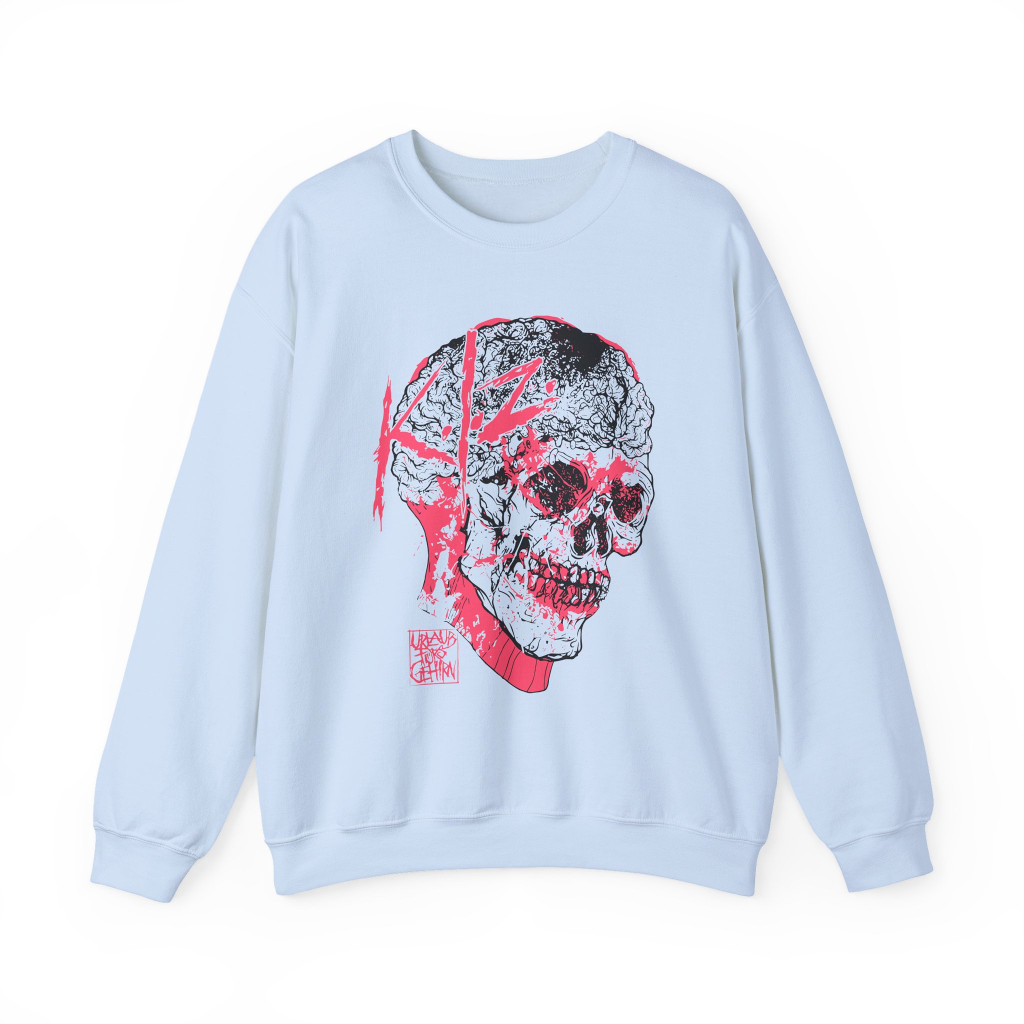 Kiz Brain Unisex Heavy Blendâ„¢ Crewneck Sweatshirt
