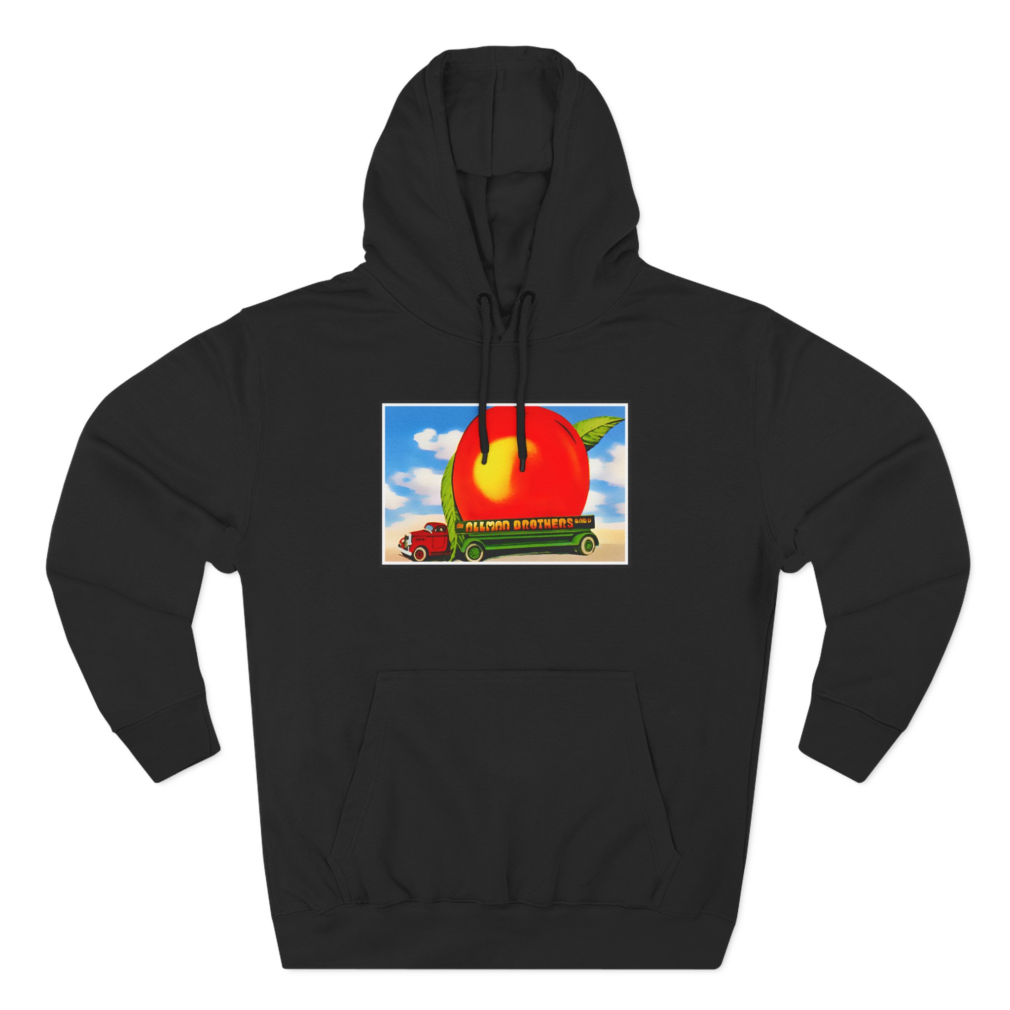 The Allman Brothers Eat a Peach Album Art Three-Panel Fleece Hoodie