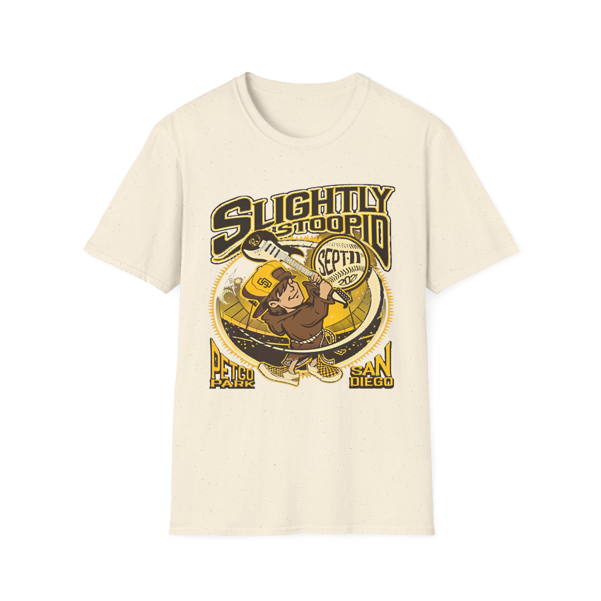 Slightly Stoopid San Diego 2021 Friar Unisex Softstyle T-Shirt