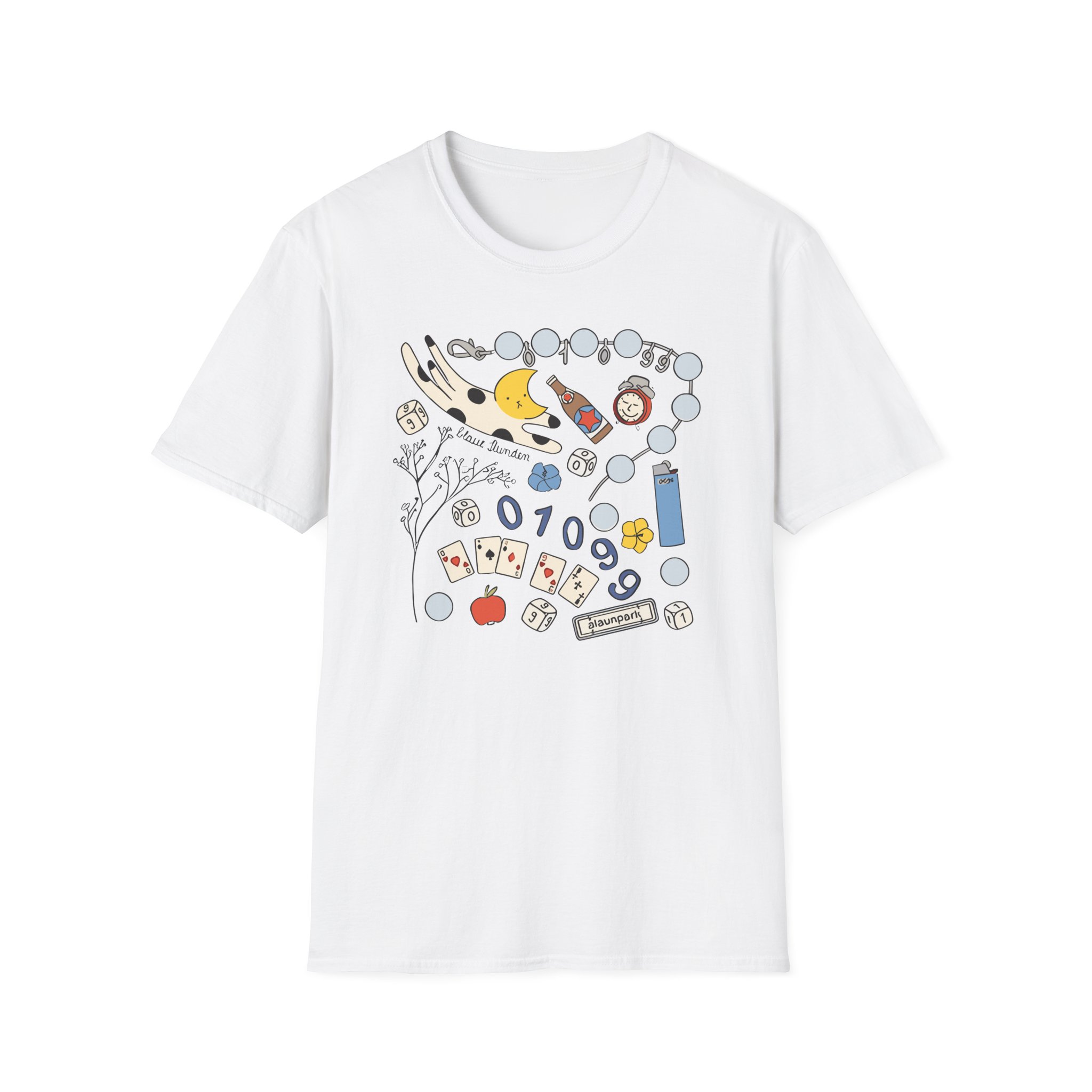 1098 Blaue Stunden Unisex Softstyle T-Shirt