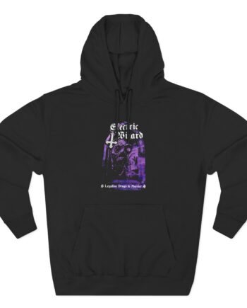 Electric Wizard Legalize Drugs and Murder Three-Panel Fleece Hoodie