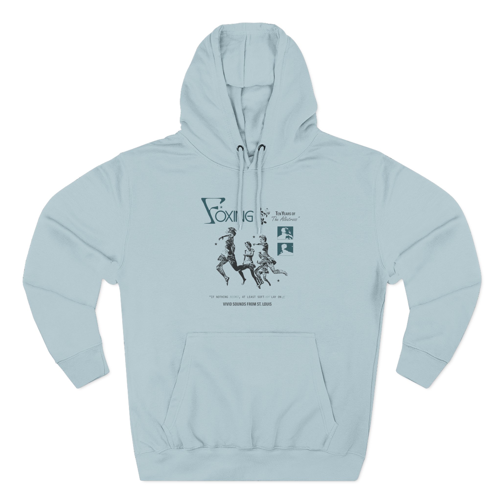 Foxing 10 Year Three-Panel Fleece Hoodie