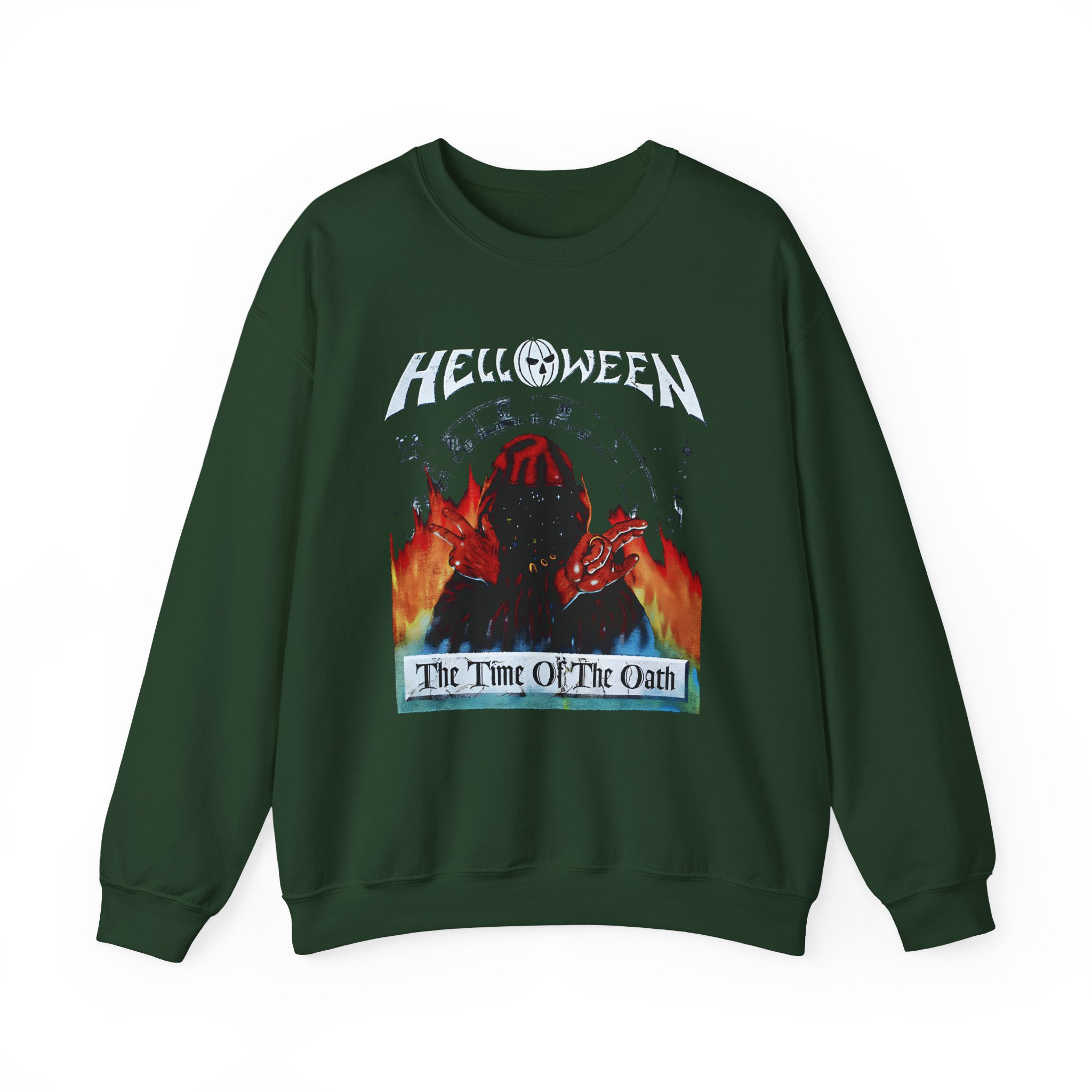 Helloween the Time of the Oath Tour Unisex Heavy Blendâ„¢ Crewneck Sweatshirt