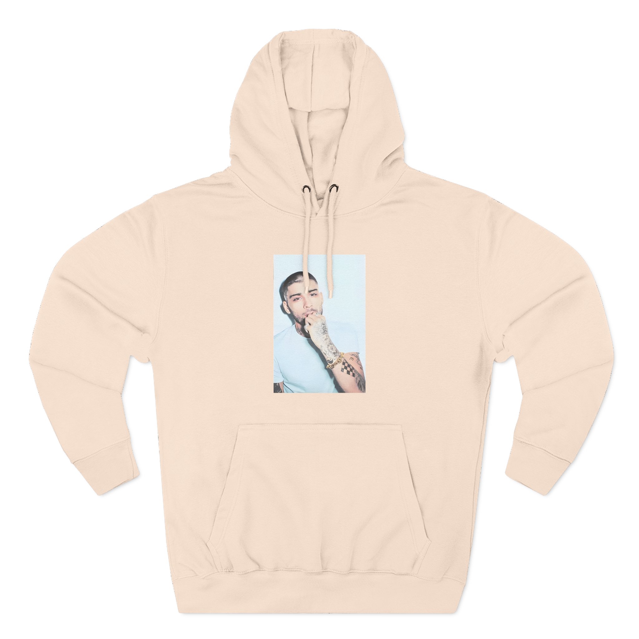 Zayn Malik Photo Three-Panel Fleece Hoodie