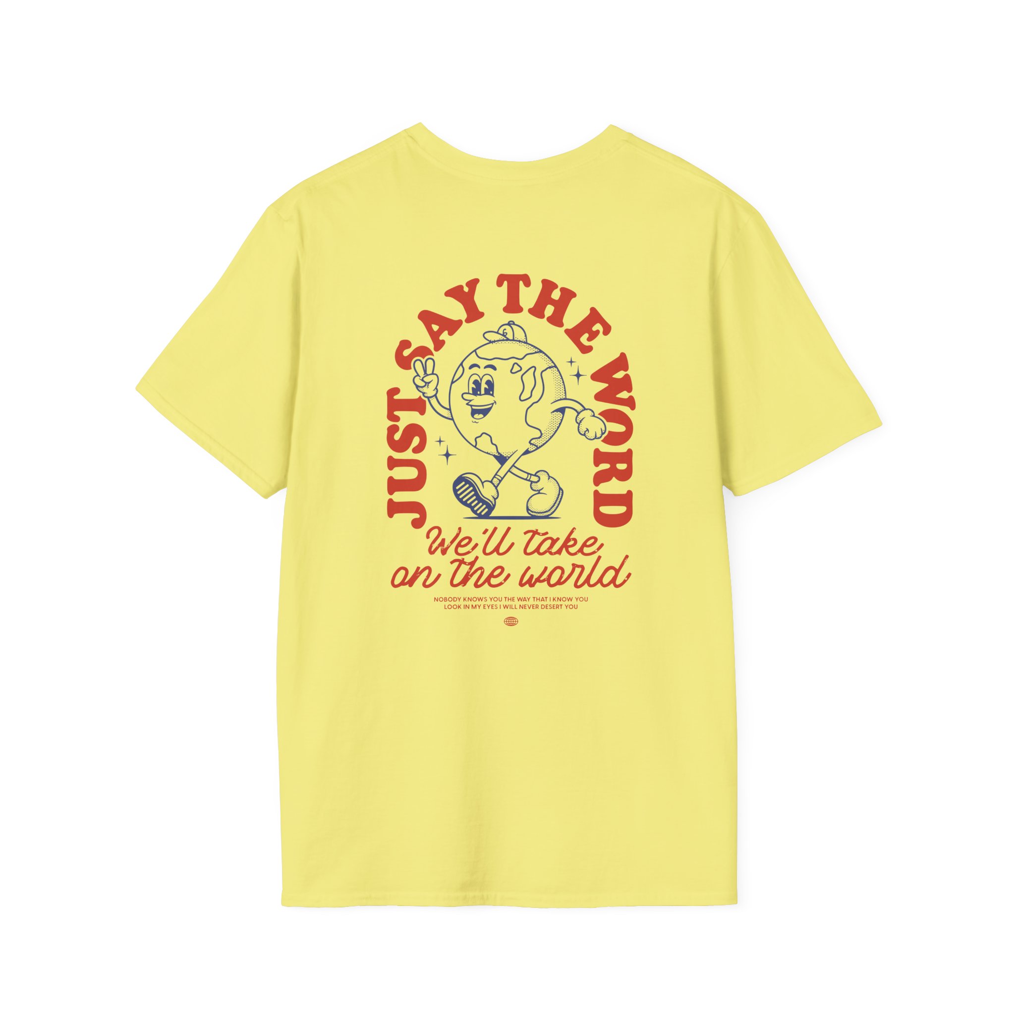 You Me at Six Take on the World Unisex Softstyle T-Shirt