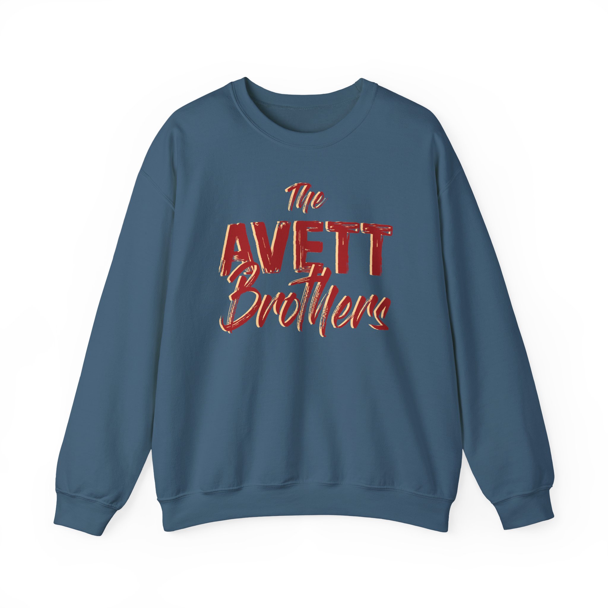 Avett Brothers Painted Sign Logo Unisex Heavy Blendâ„¢ Crewneck Sweatshirt