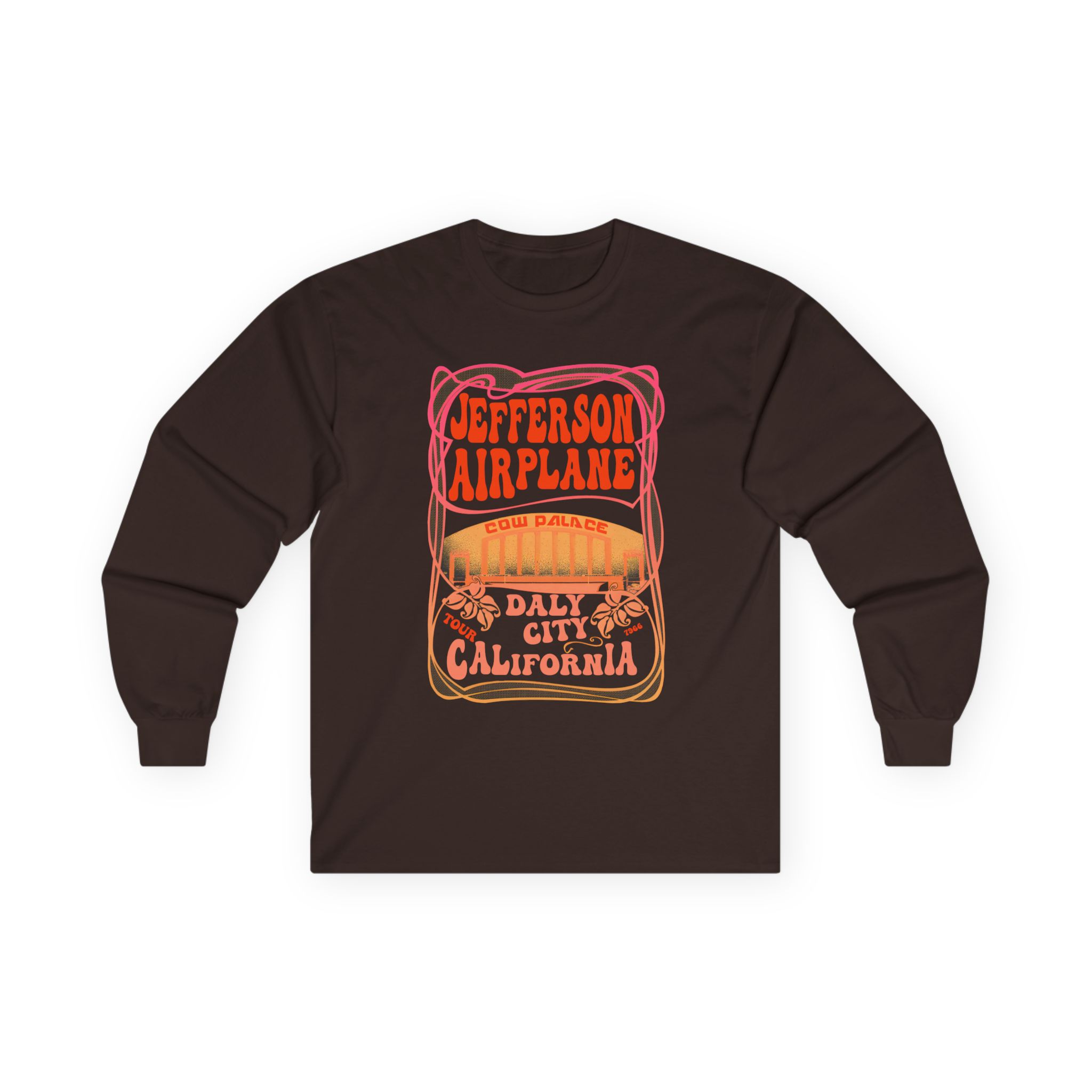 Jefferson Airplane Daly City Tour Unisex Ultra Cotton Long Sleeve Tee
