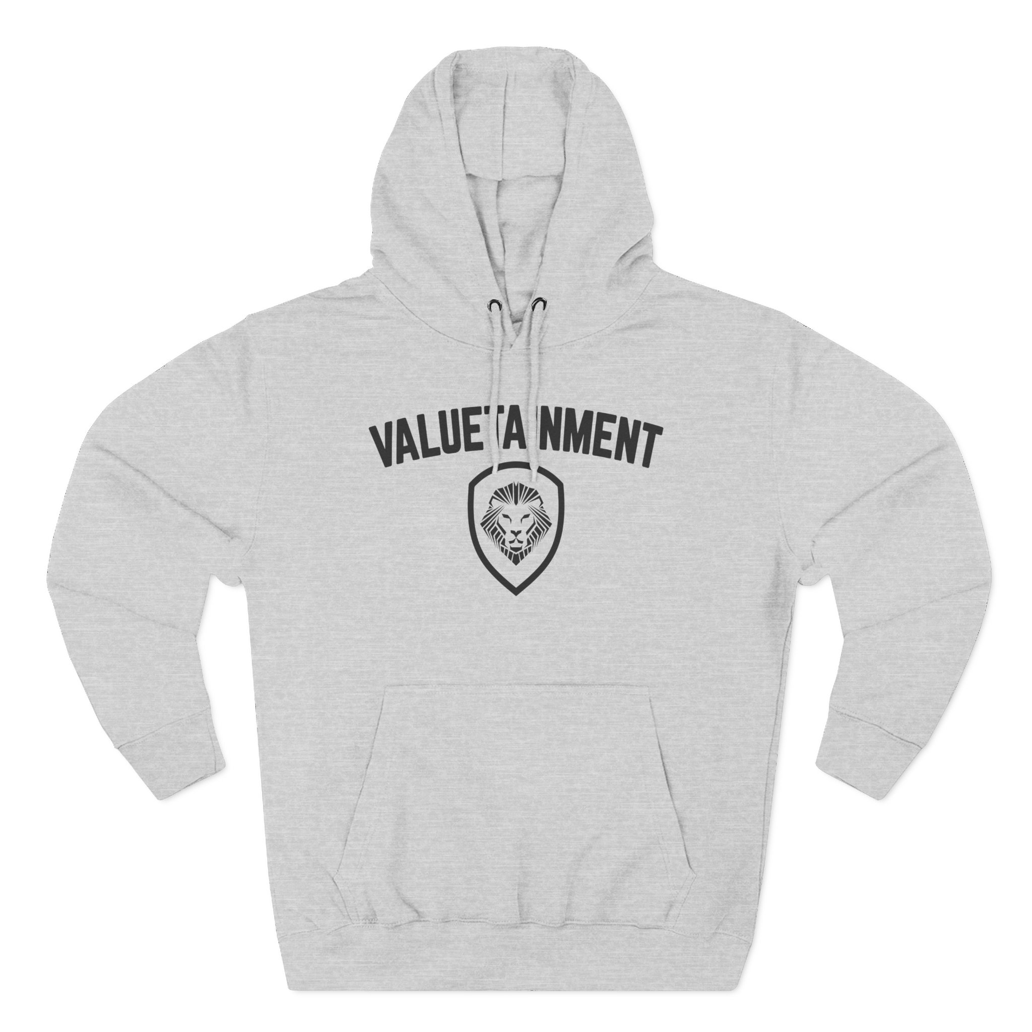 Valuetainment Three-Panel Fleece Hoodie