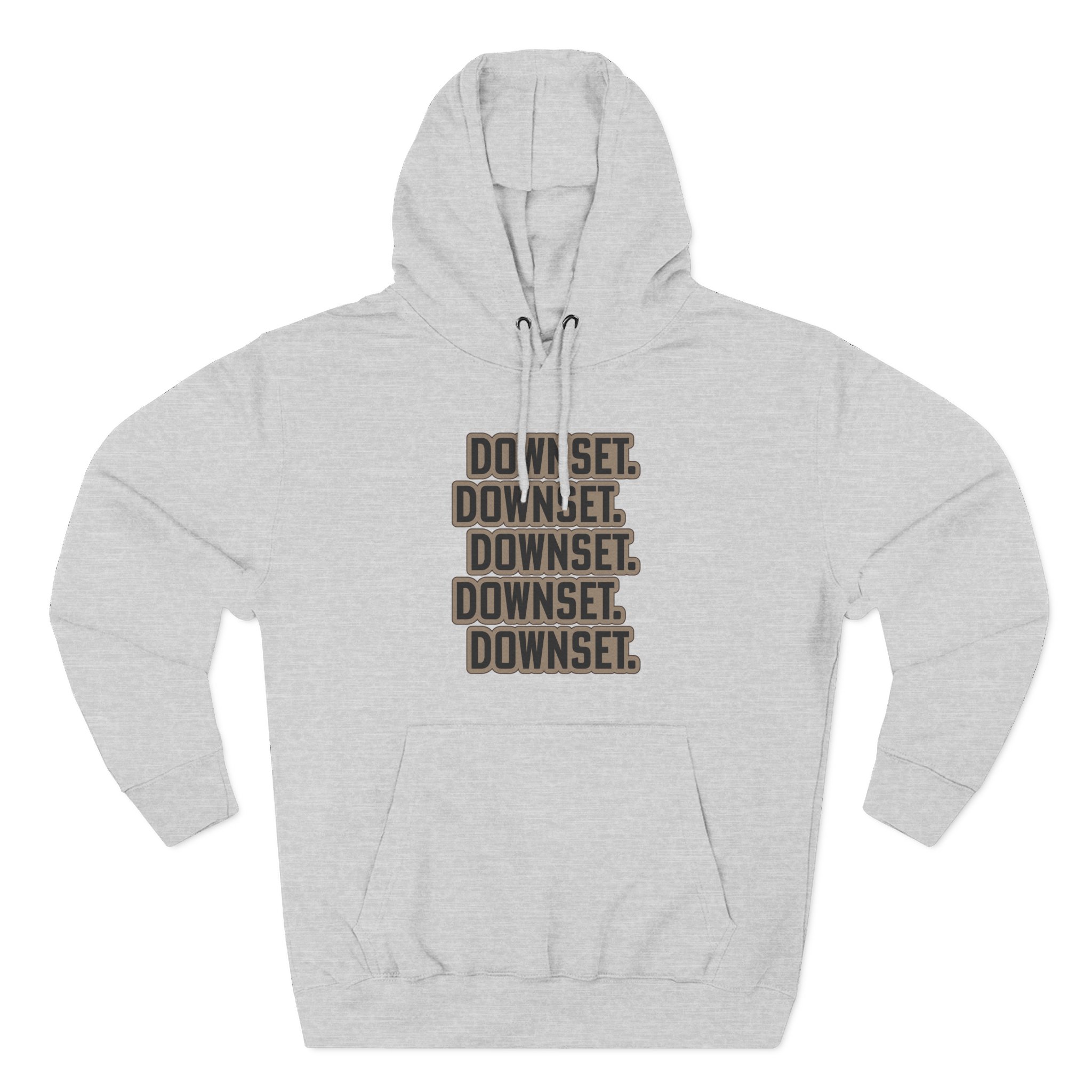Downset Three-Panel Fleece Hoodie