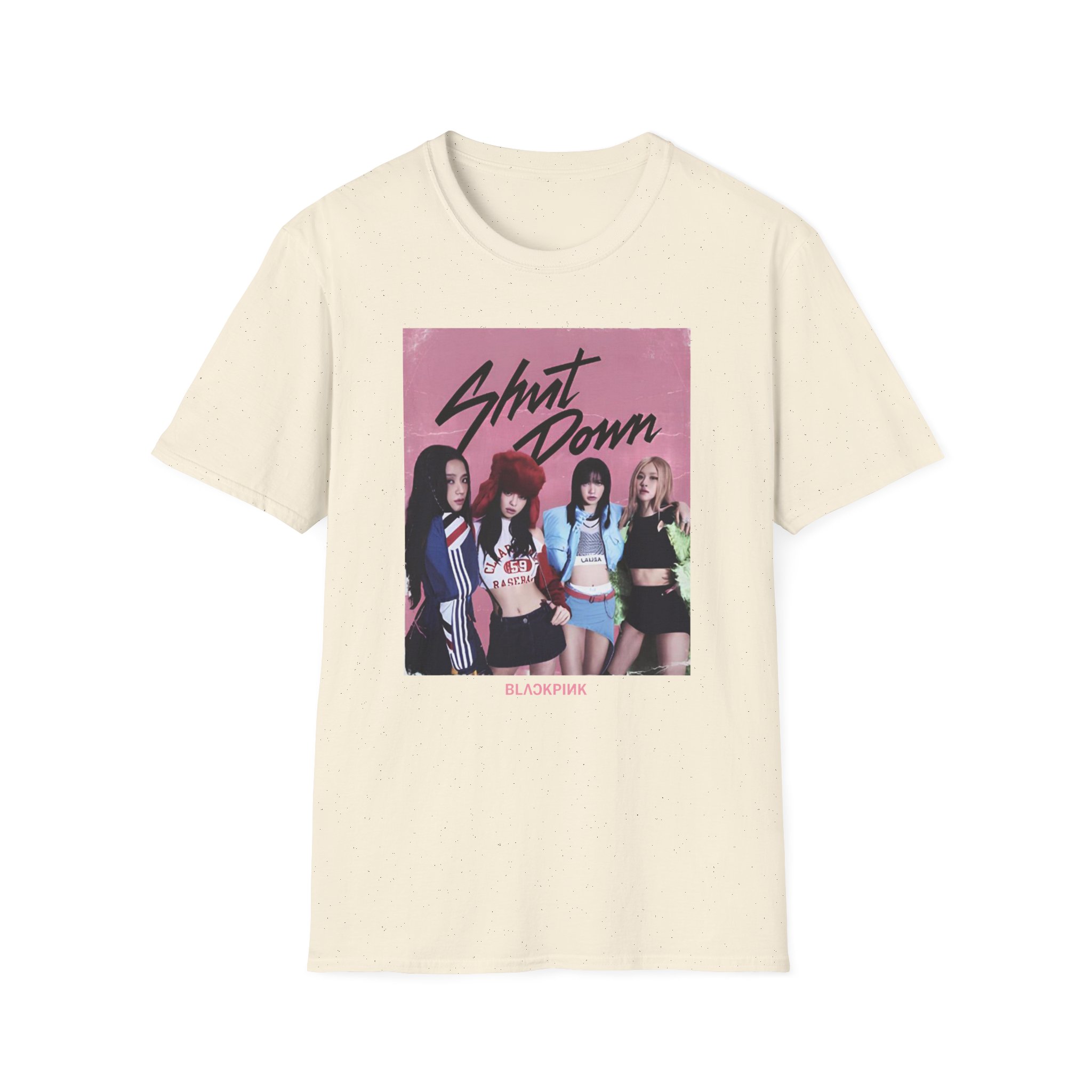 B Shut Down Unisex Softstyle T-Shirt