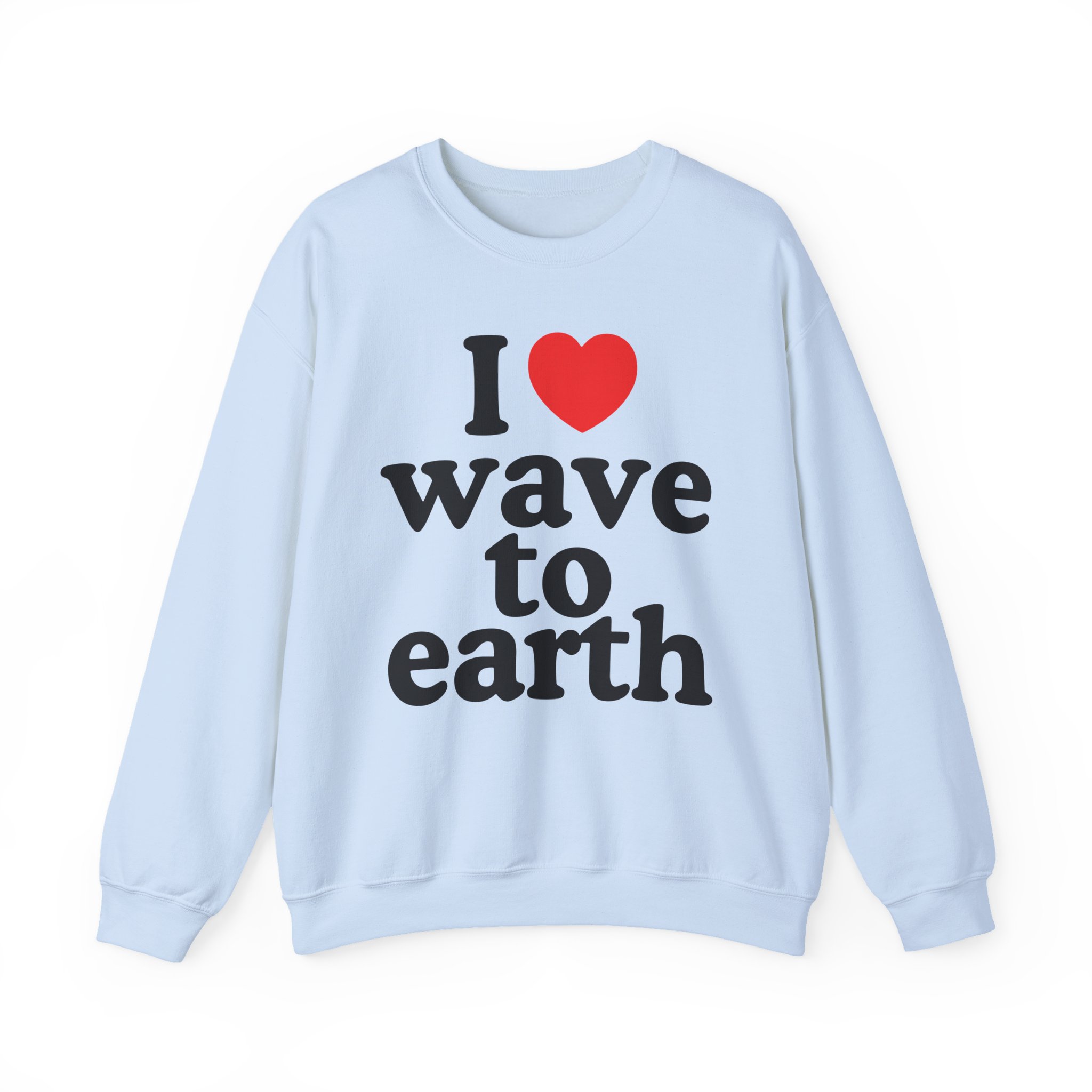 Wave to Earth Unisex Heavy Blendâ„¢ Crewneck Sweatshirt