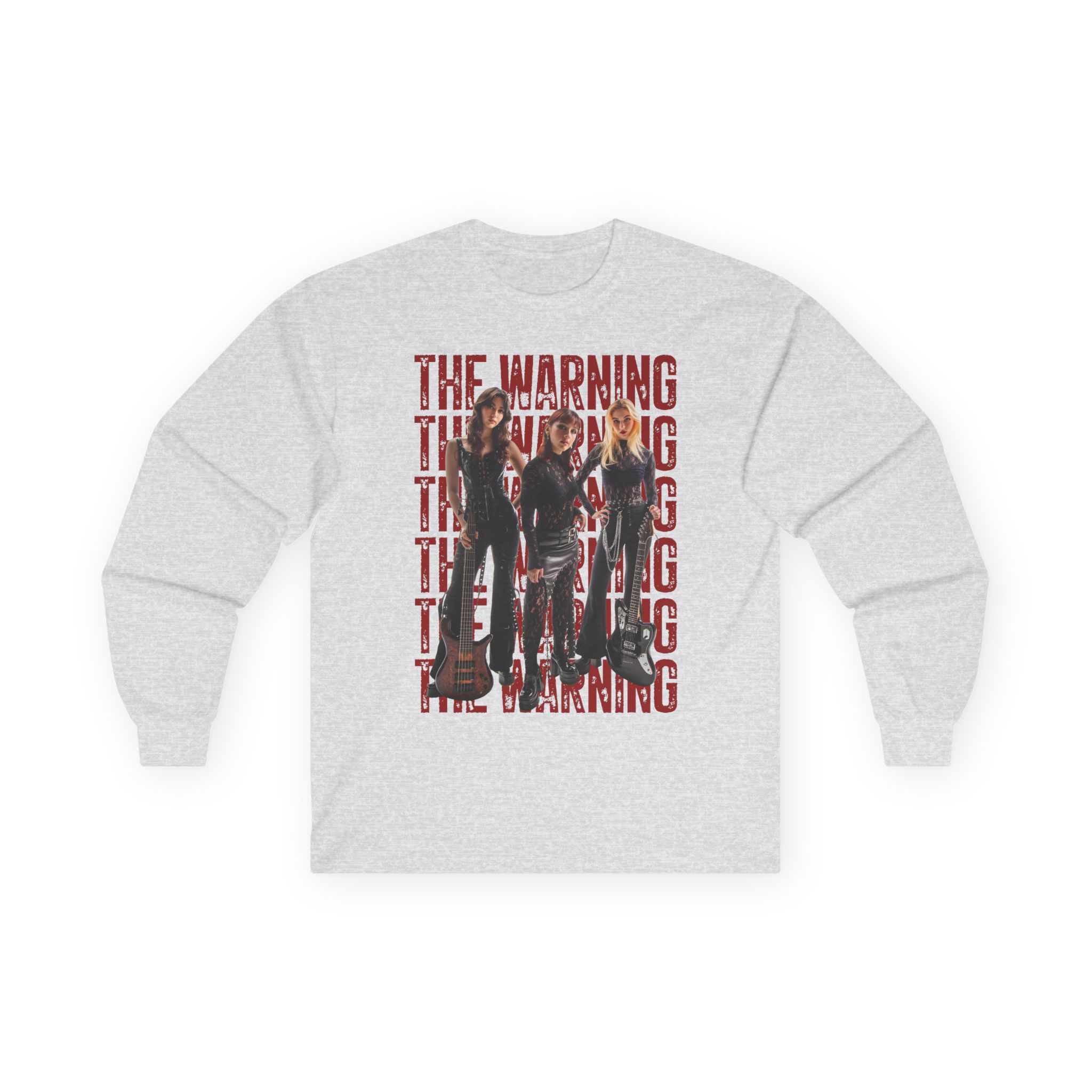 The Warning Stacked Unisex Ultra Cotton Long Sleeve Tee