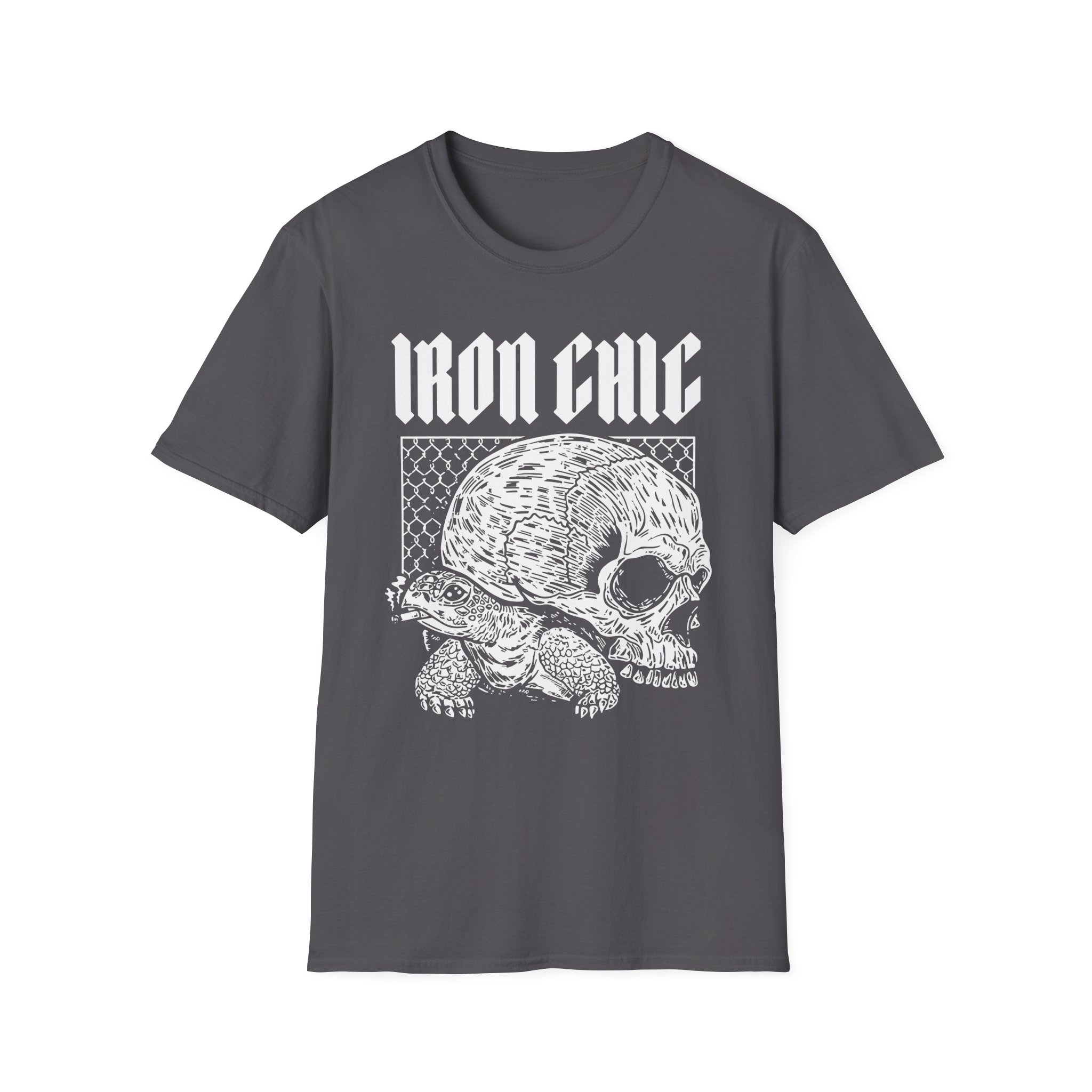 Iron Chic Turtle Unisex Softstyle T-Shirt